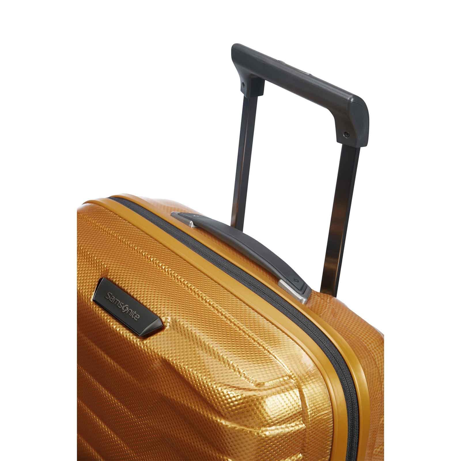 Samsonite-Proxis-55cm-Suitcase-Honey-Gold-Top