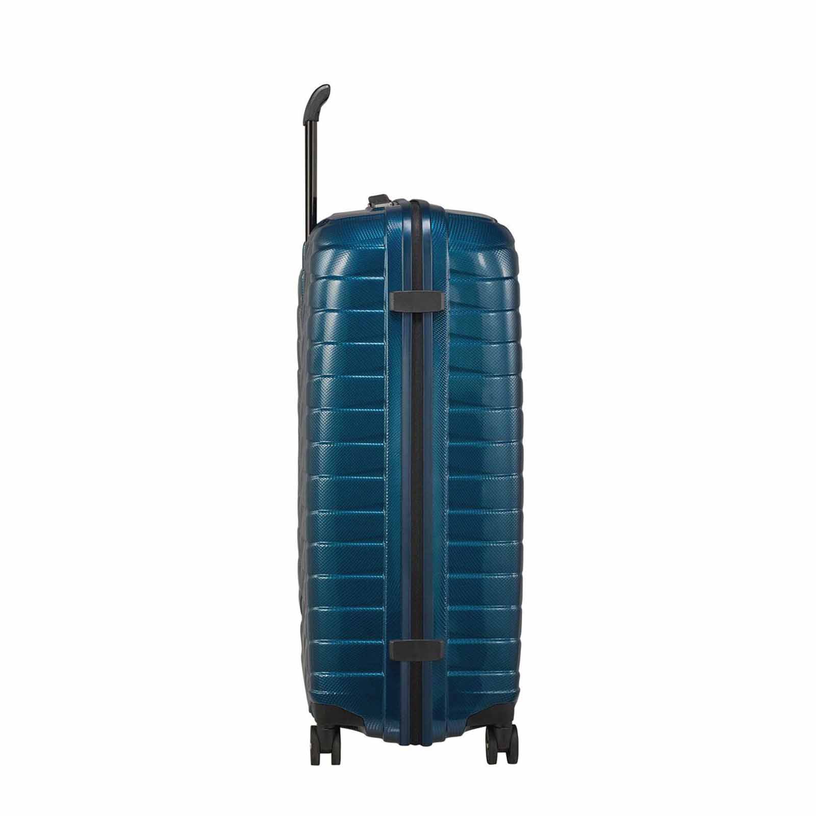 Samsonite-Proxis-75cm-Suitcase-Petrol-Blue-Side