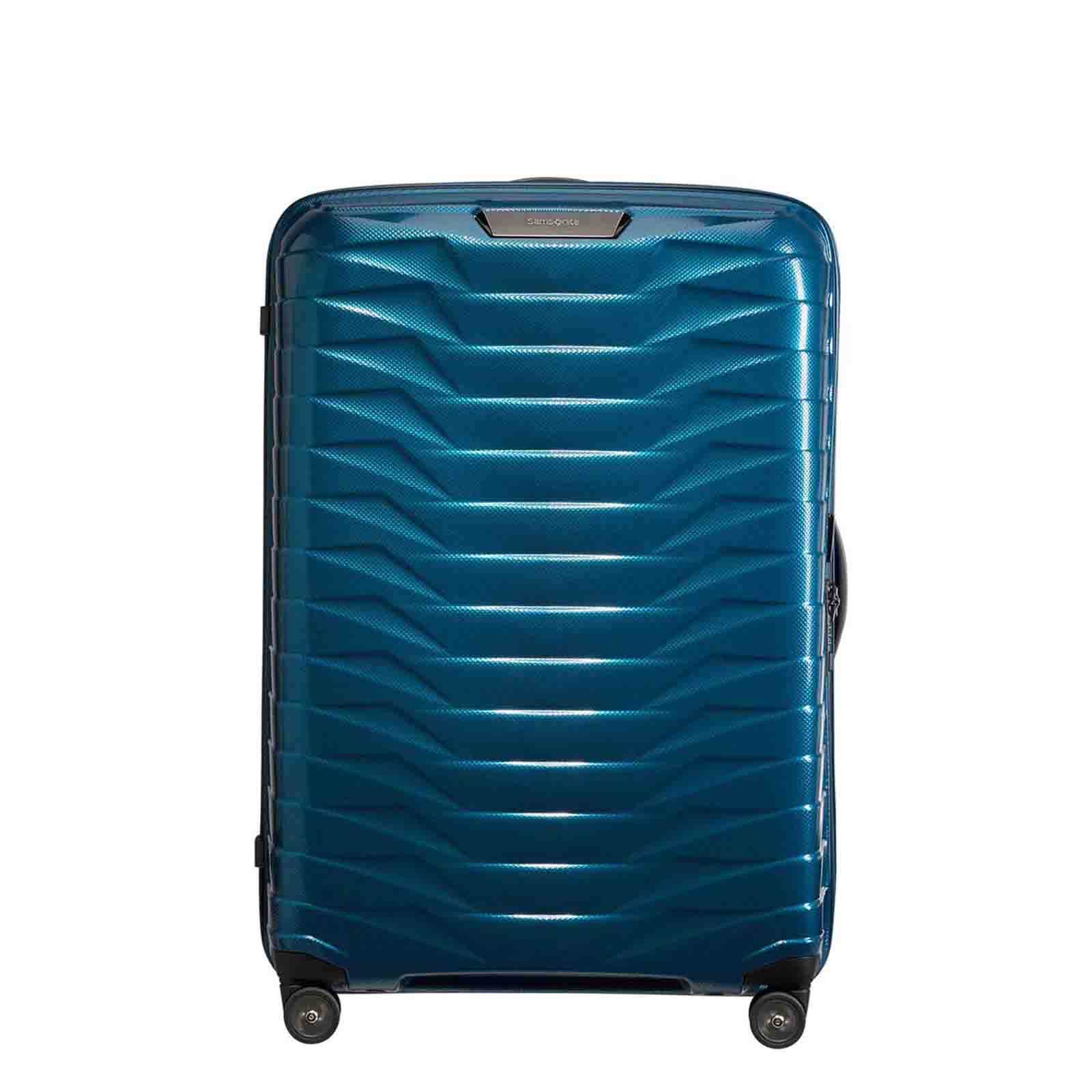 Samsonite-Proxis-81cm-Suitcase-Petrol-Blue-Front