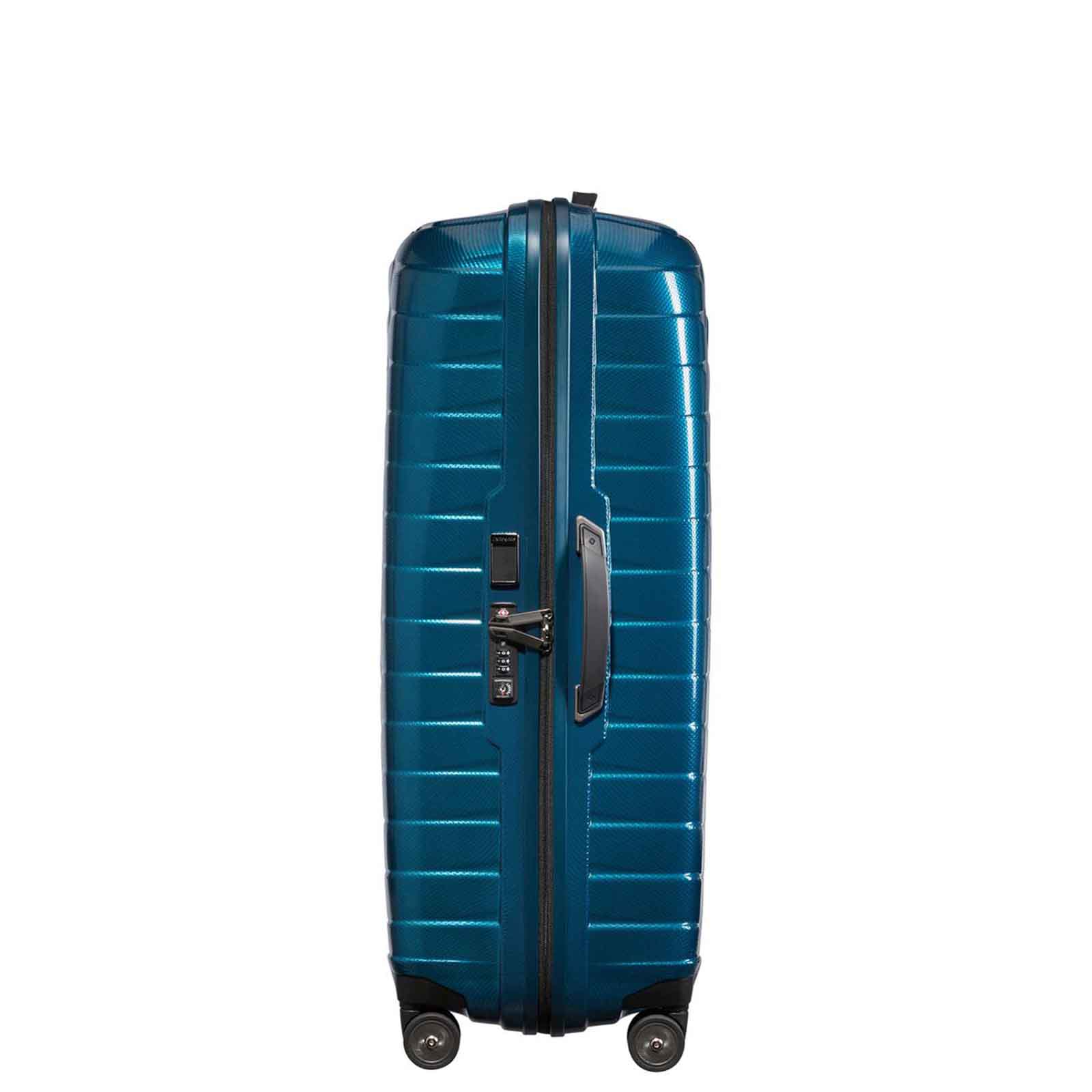 Samsonite-Proxis-81cm-Suitcase-Petrol-Blue-Lock