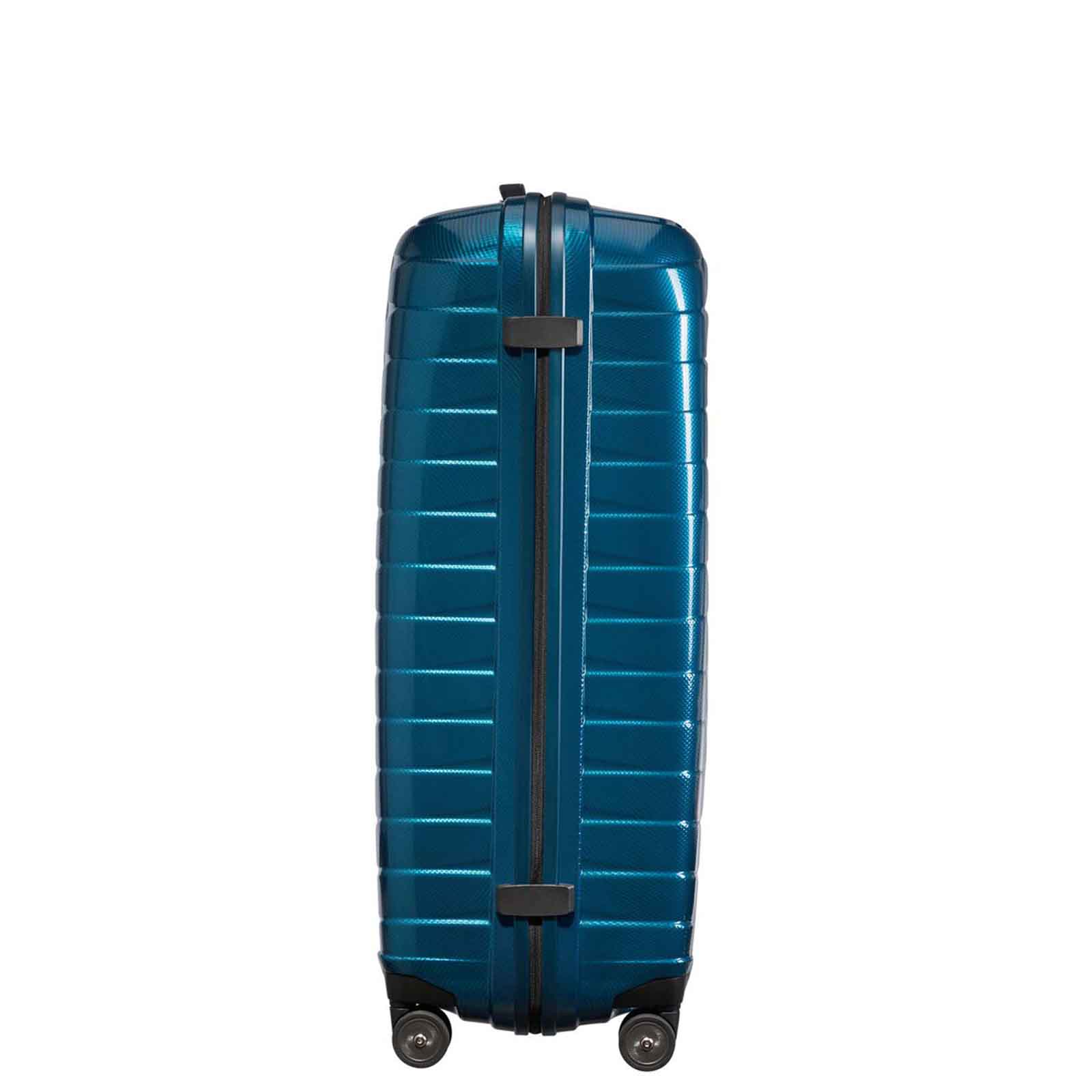 Samsonite-Proxis-81cm-Suitcase-Petrol-Blue-Side