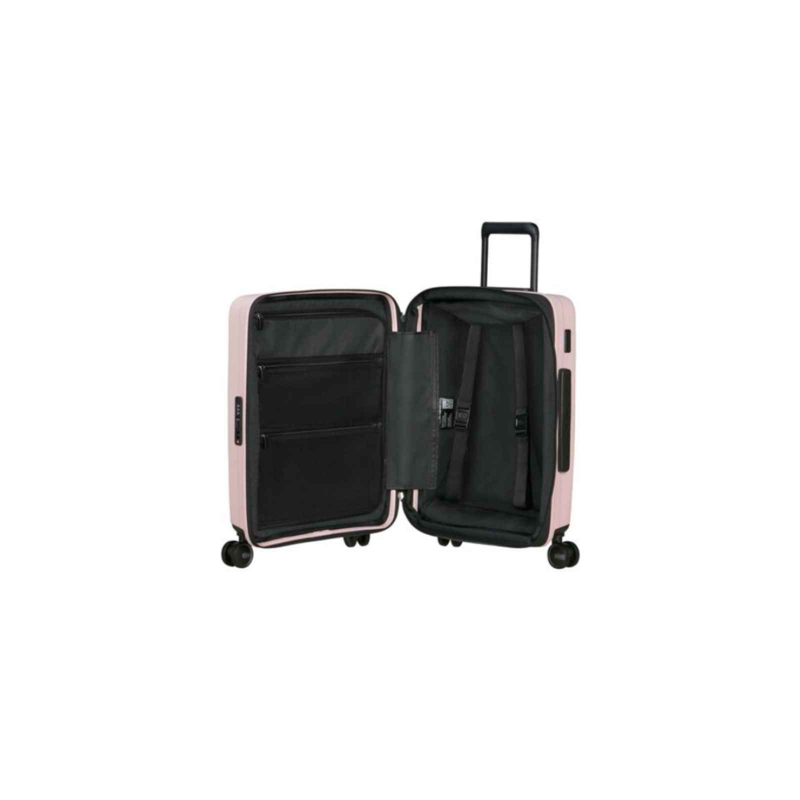 Samsonite-Restackd-55cm-Suitcase-Rose-Open