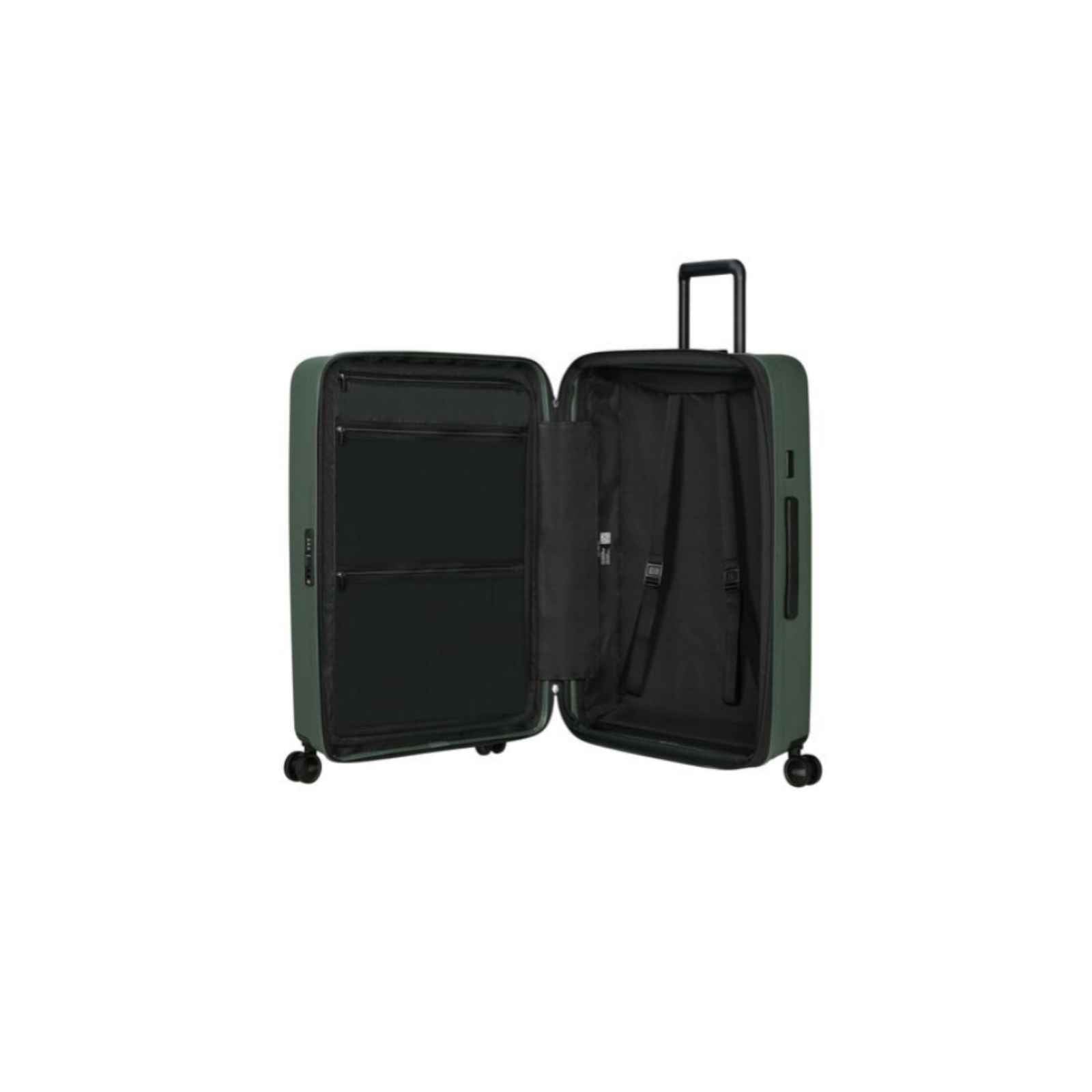 Samsonite-Restackd-75cm-Suitcase-Sage-Open