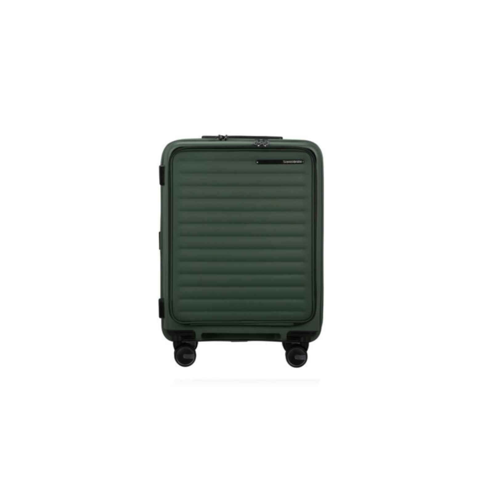 Samsonite-Restackd-Ea-55cm-Suitcase-Sage-Front