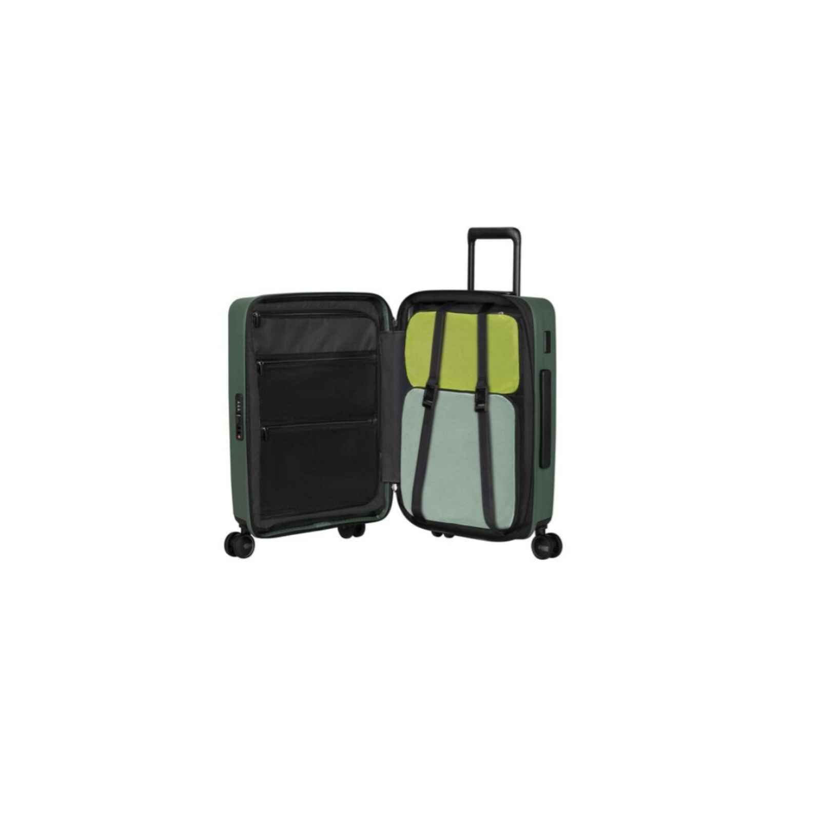 Samsonite-Restackd-Ea-55cm-Suitcase-Sage-Open-Packing