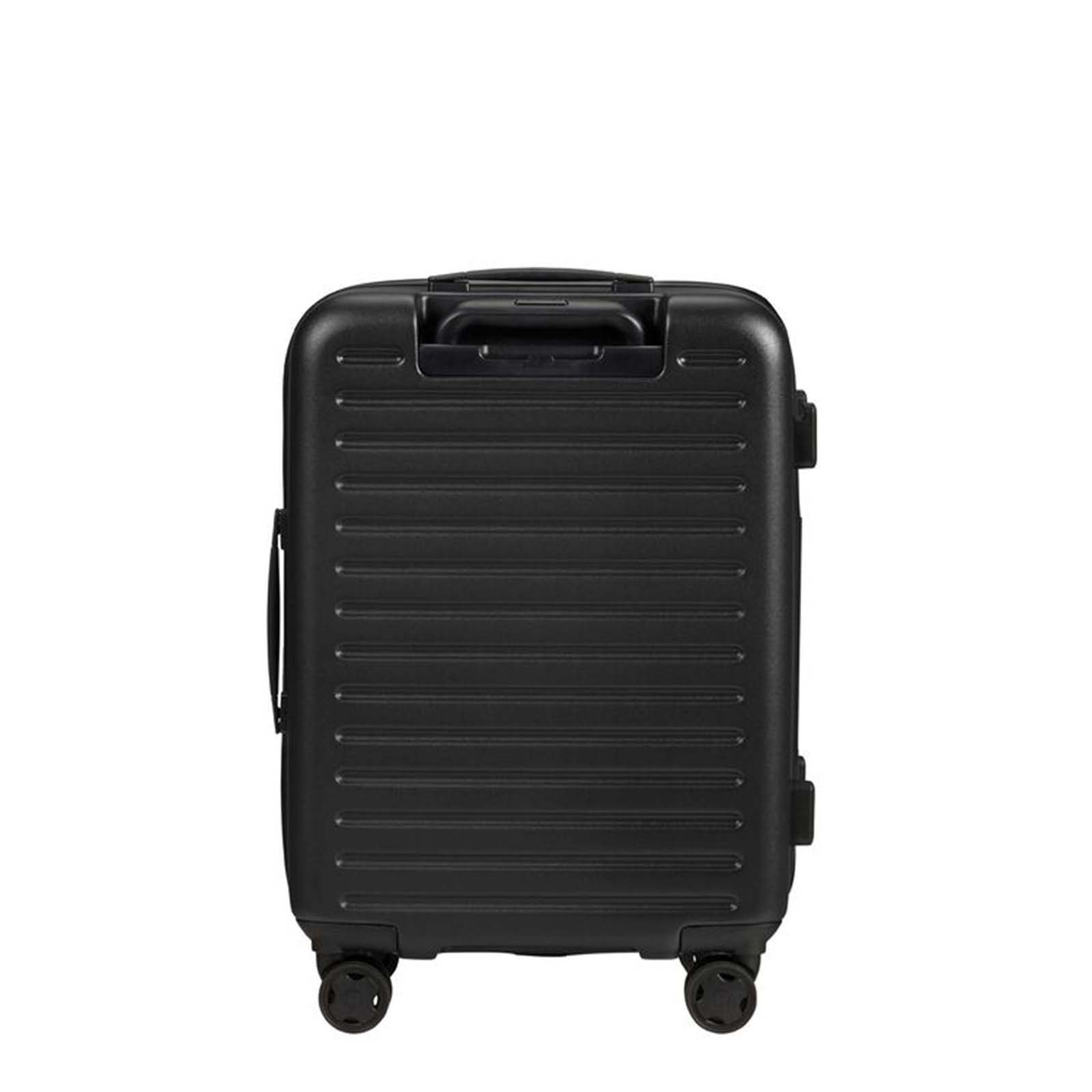 Samsonite-Stackd-55cm-Easy-Access-Suitcase-Black-Back