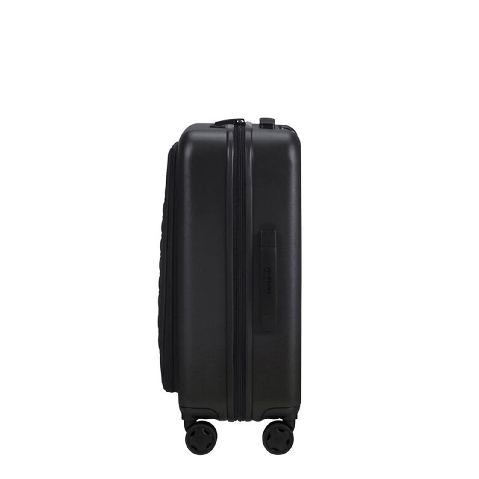 Samsonite-Stackd-55cm-Easy-Access-Suitcase-Black-Handle