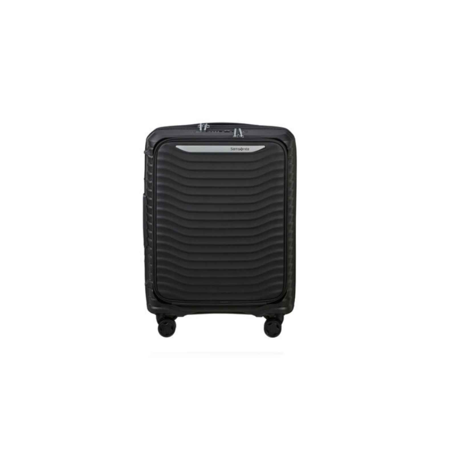 Samsonite-Upscape-55cm-Ea-Suitcase-Black-Front