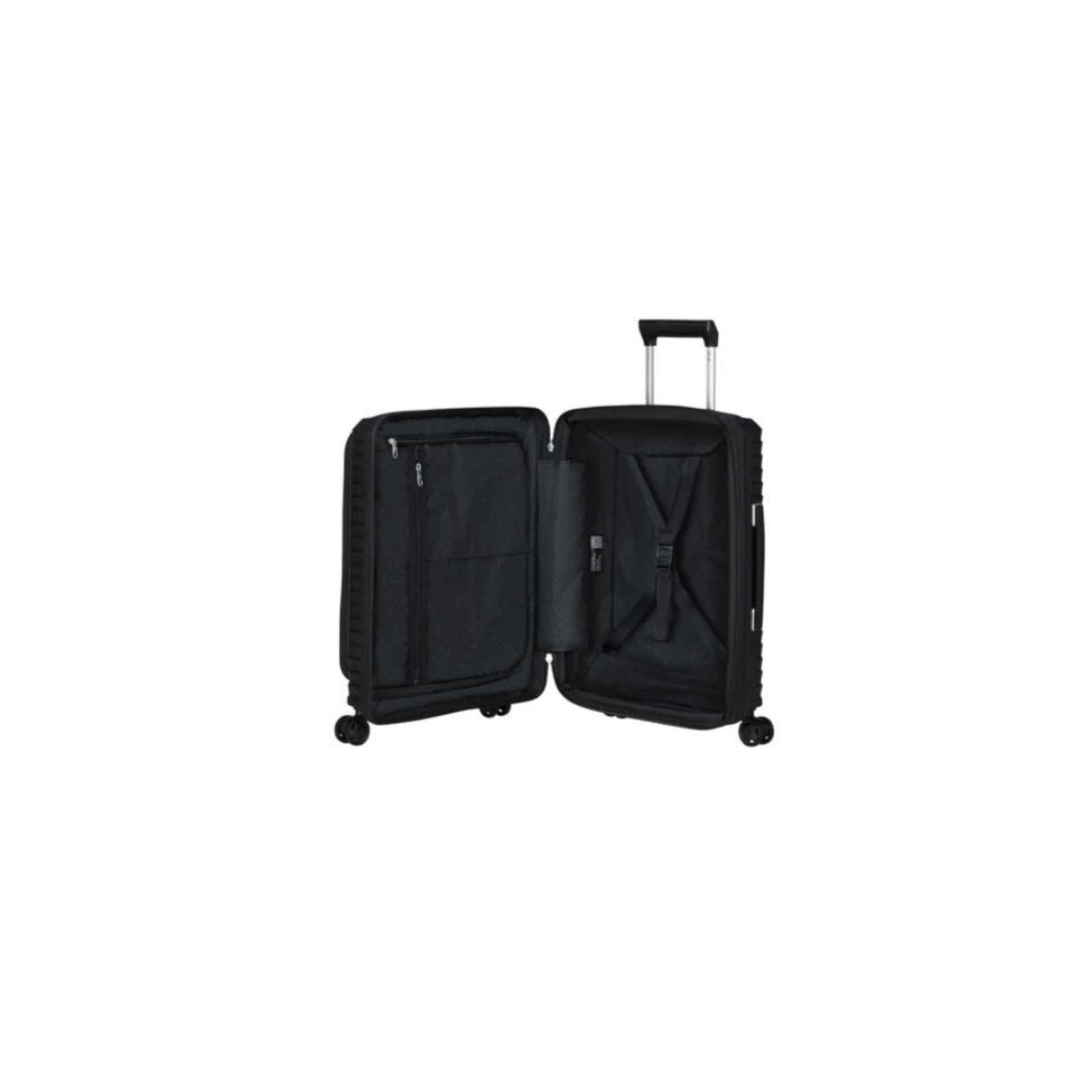 Samsonite-Upscape-55cm-Ea-Suitcase-Black-Open