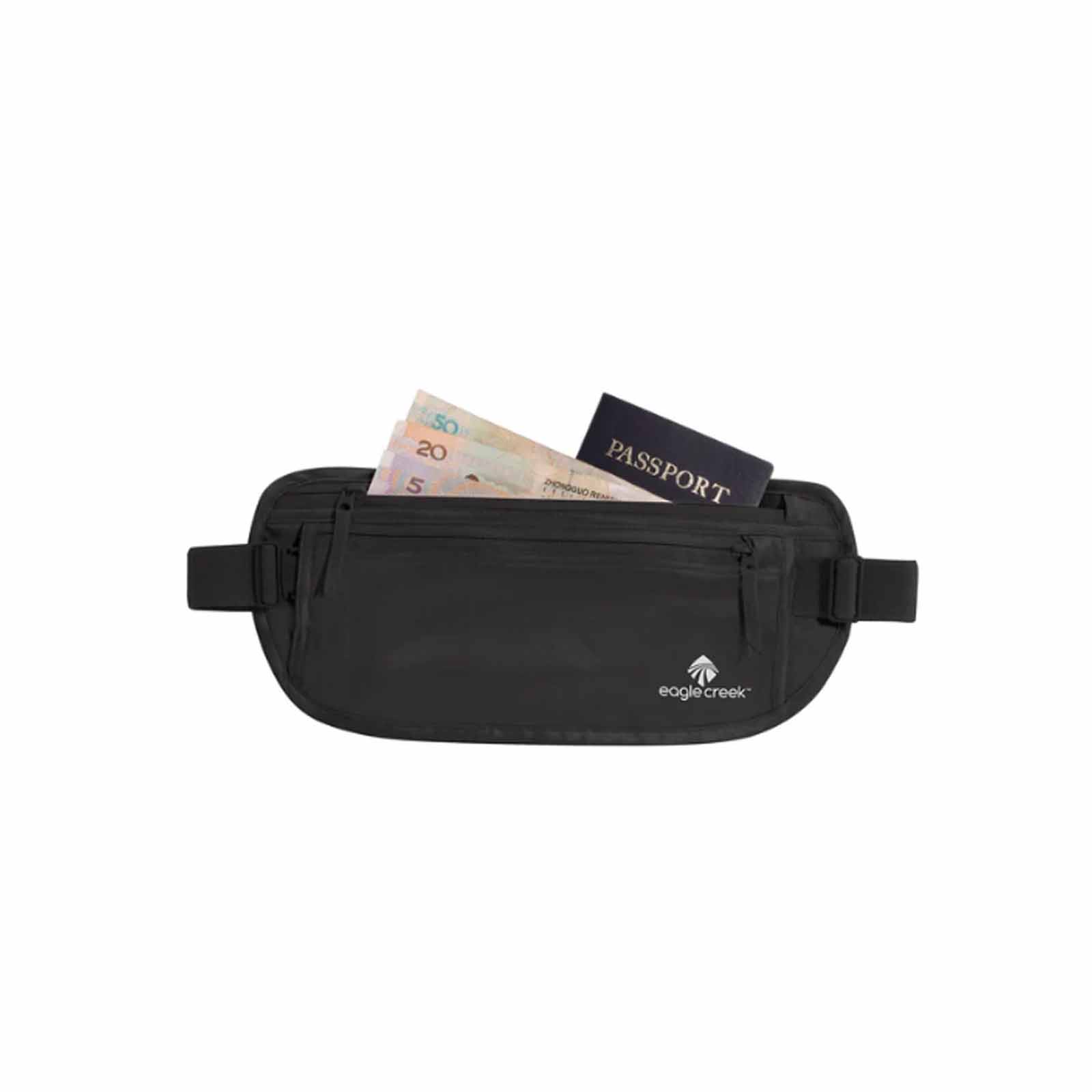 Silk-Undercover-Money-Belt-Black