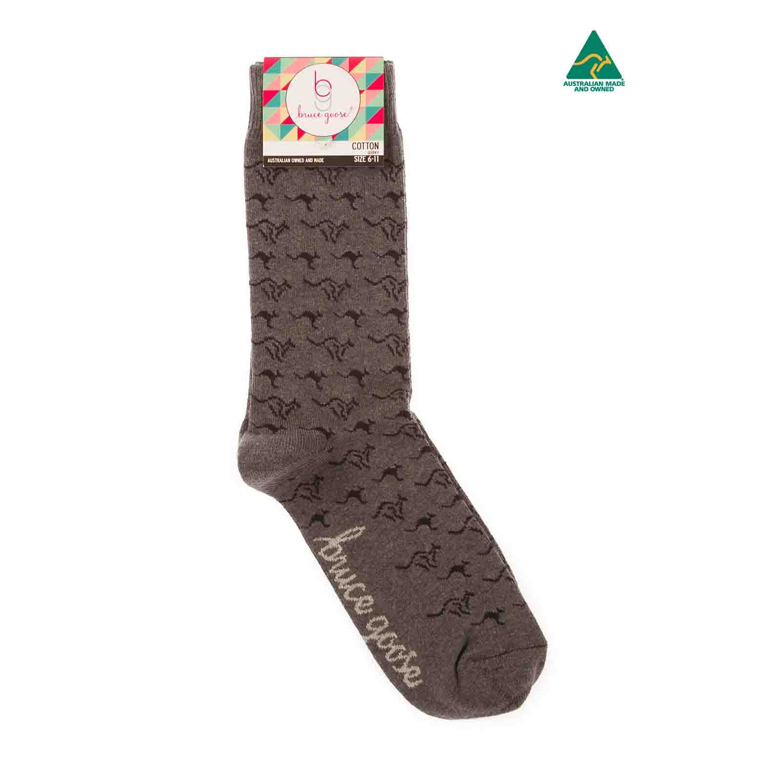 Socks-Kangaroo-Band-Charcoal-Marl-6-11-Single