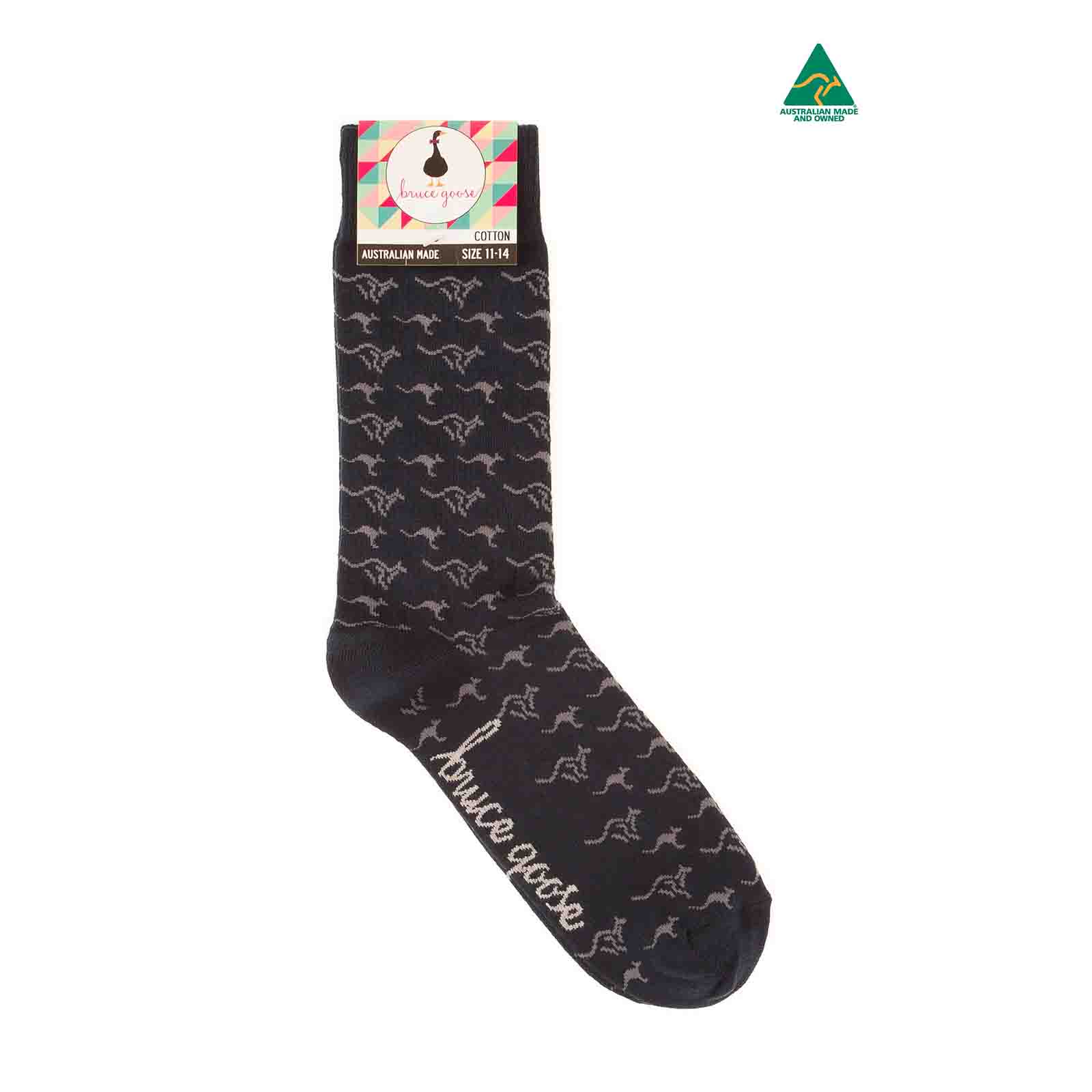 Socks-Kangaroo-Band-Navy-11-14-Single