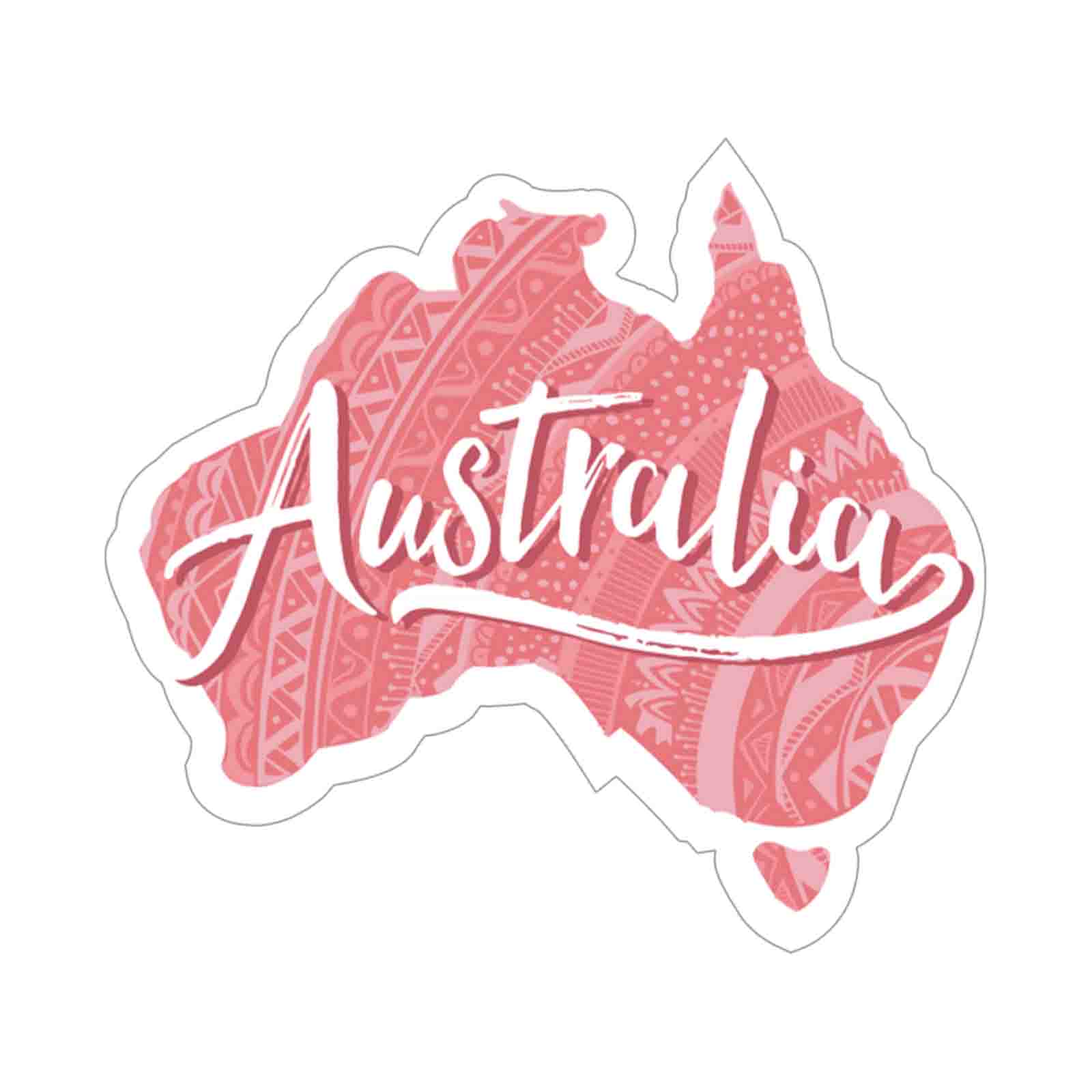 Sticker-Aus-Map