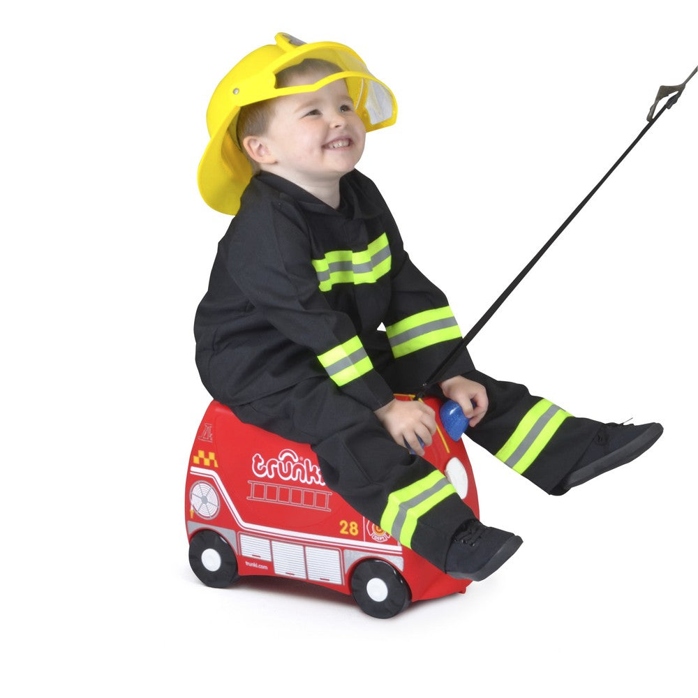 Trunki Ride On Luggage Frank Fire Engine