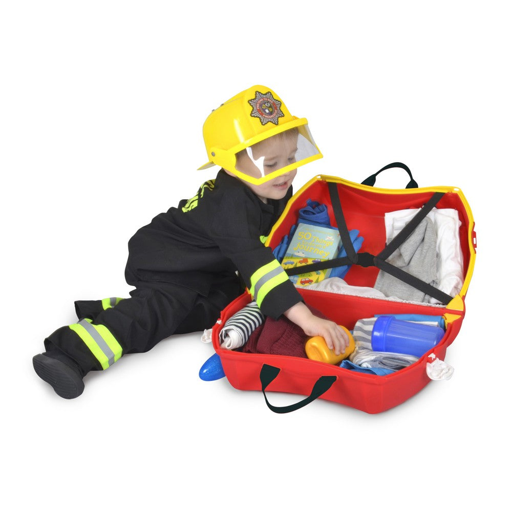 Trunki Ride On Luggage Frank Fire Engine