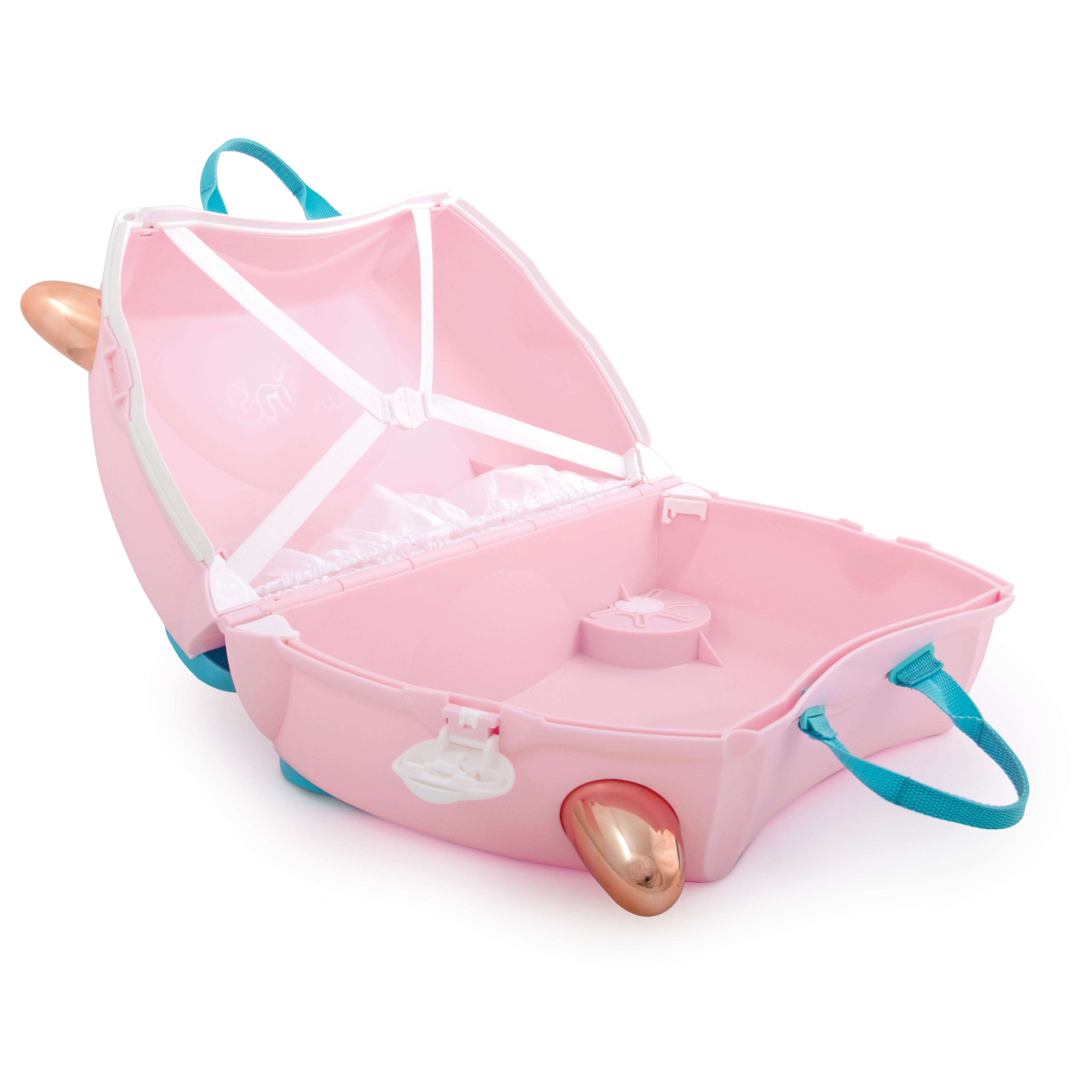 Trunki Ride On Luggage Flossi Flamingo