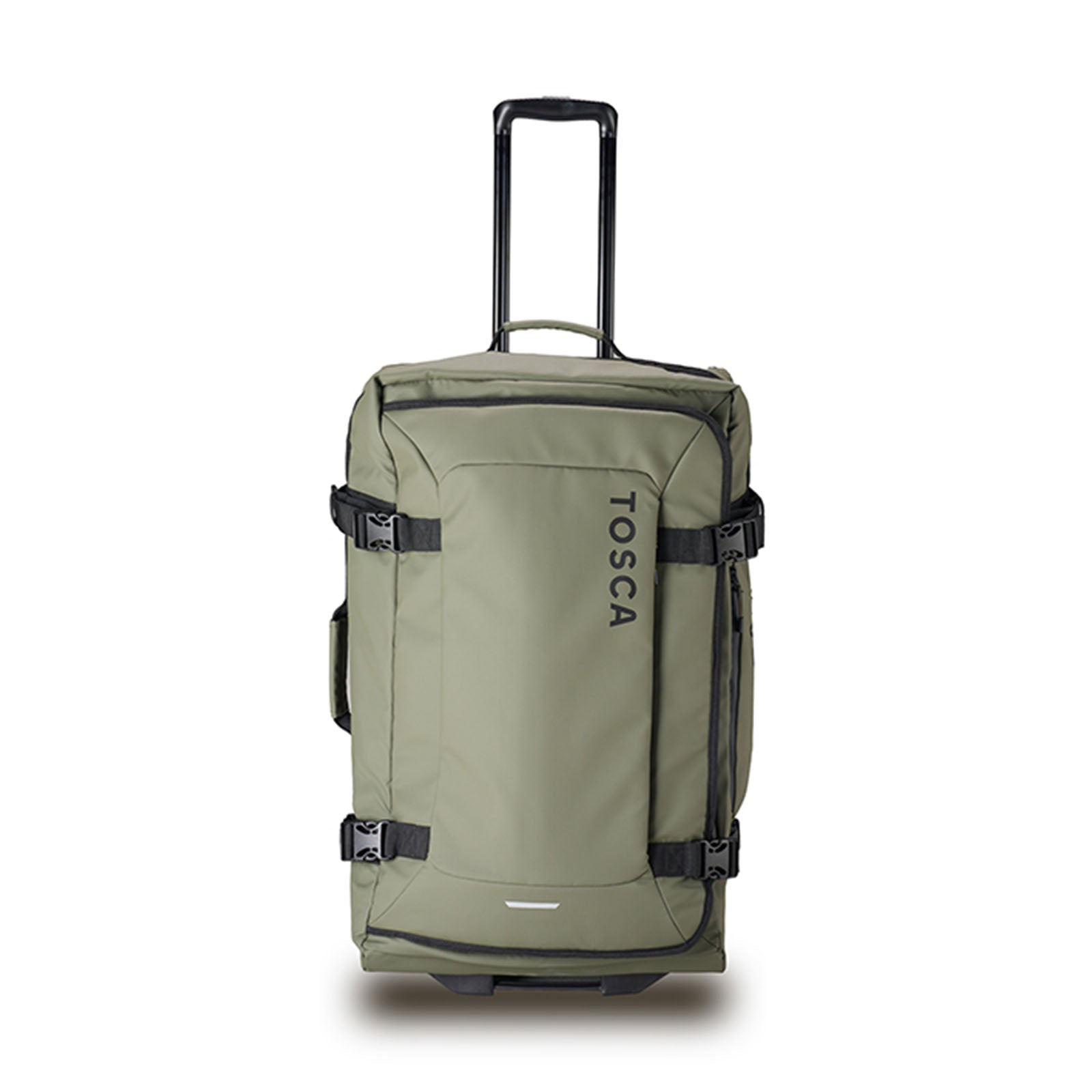 Tosca-Delta-Large-Wheeled-Duffel-Bag-Khaki-Front