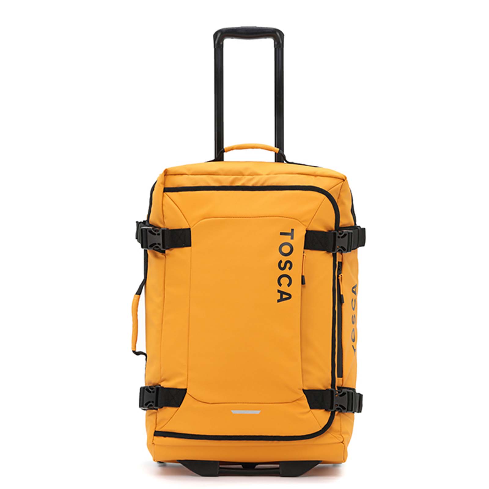 Tosca-Delta-Medium-Wheeled-Duffel-Bag-Yellow-Front