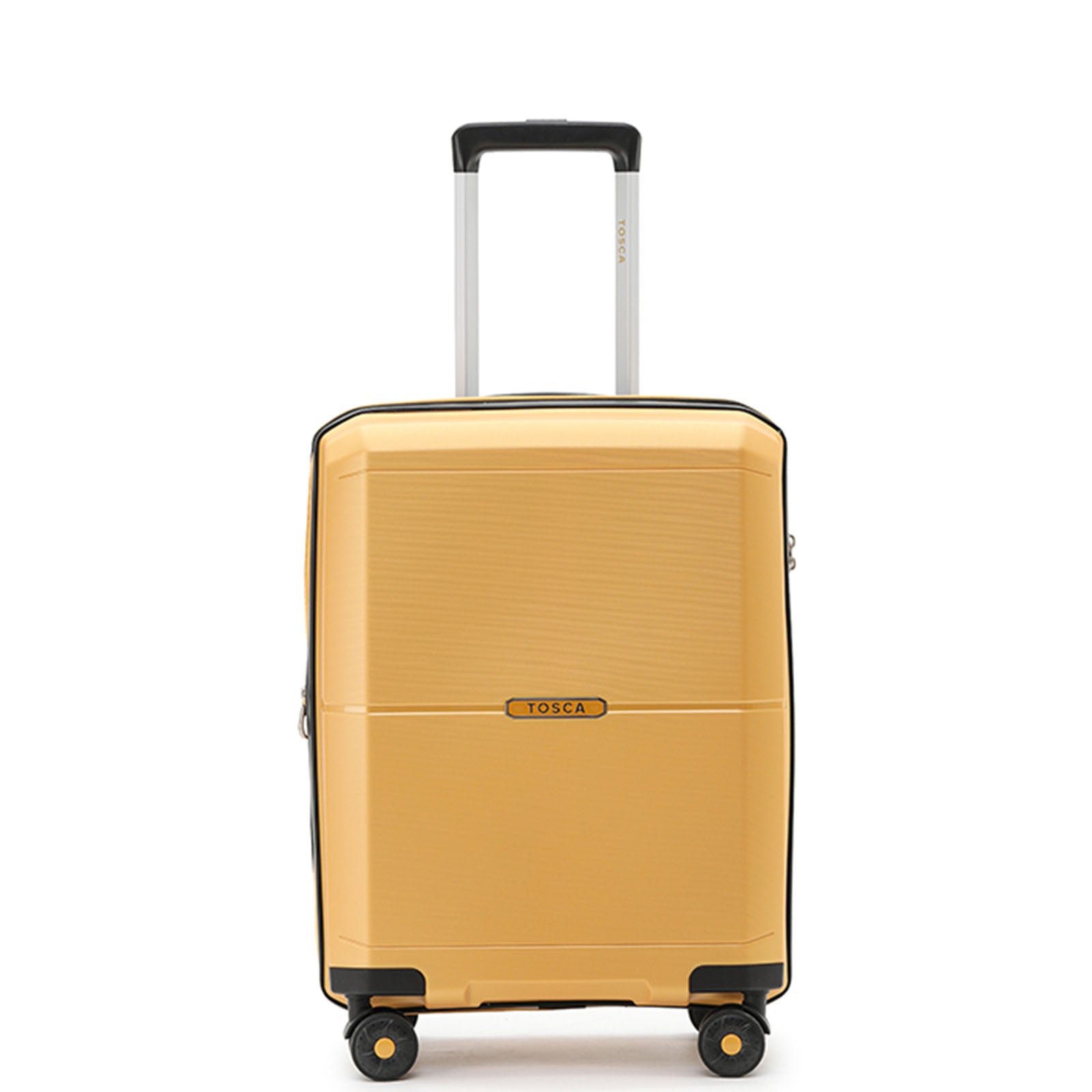 Tosca-Globetrotter-20-Inch-Carry-On-Suitcase-Golden-Front