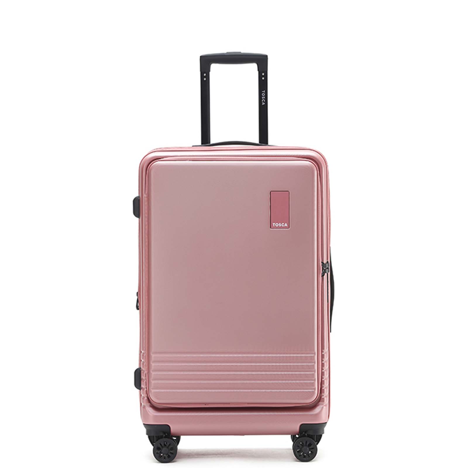 Tosca-Horizon-27-Inch-Medium-Suitcase-Rose-Front