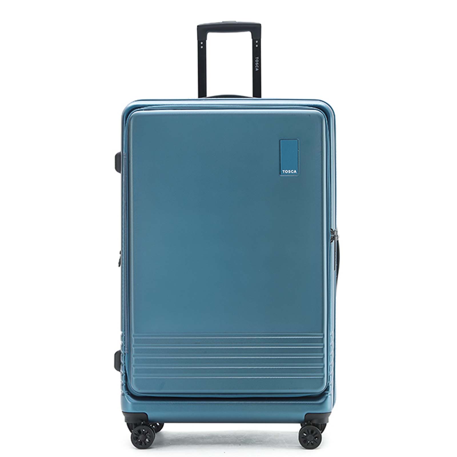 Tosca-Horizon-31-Inch-Large-Suitcase-Blue-Front