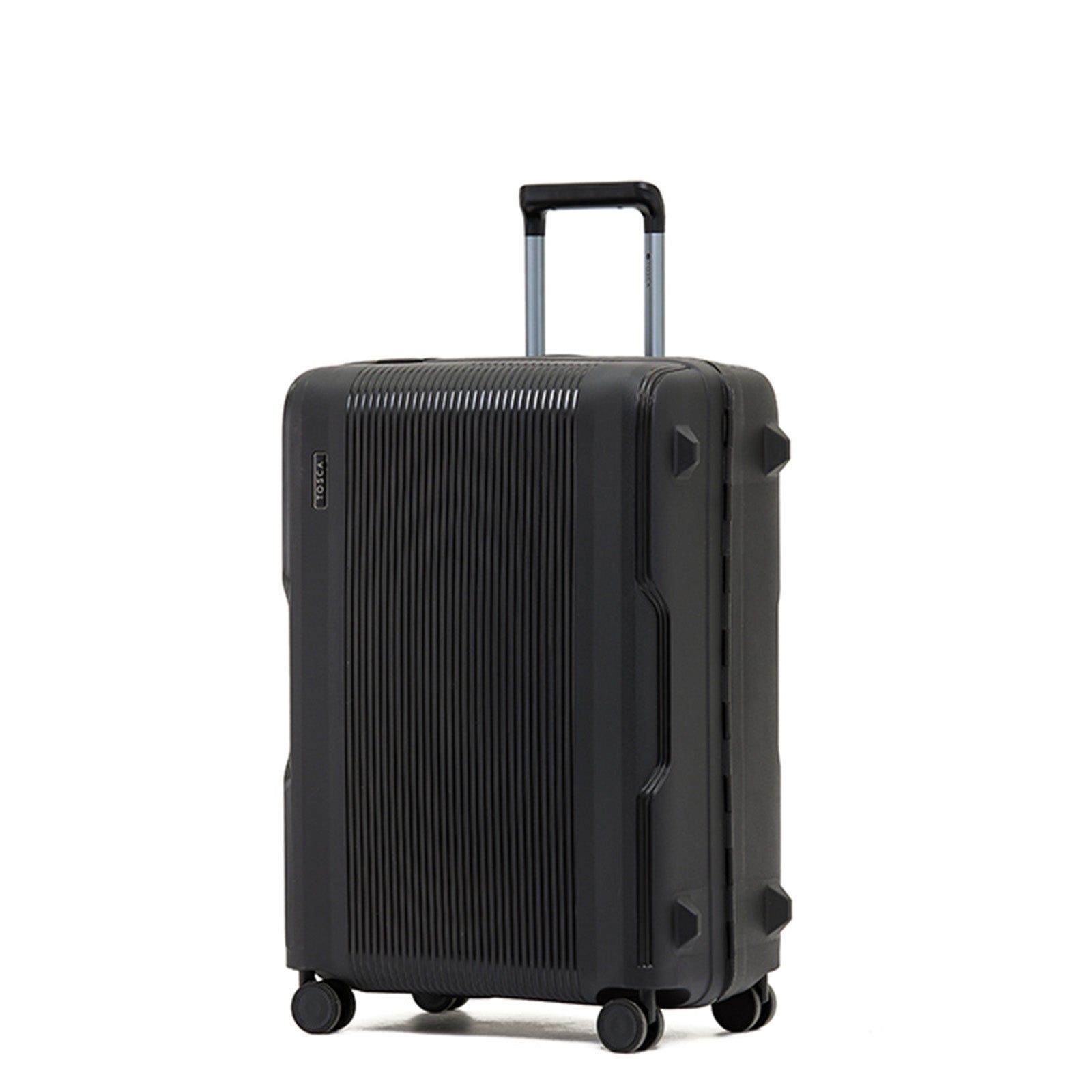 Tosca-Knox-4-Wheel-66cm-Medium-Suitcase-Black-Angle-2