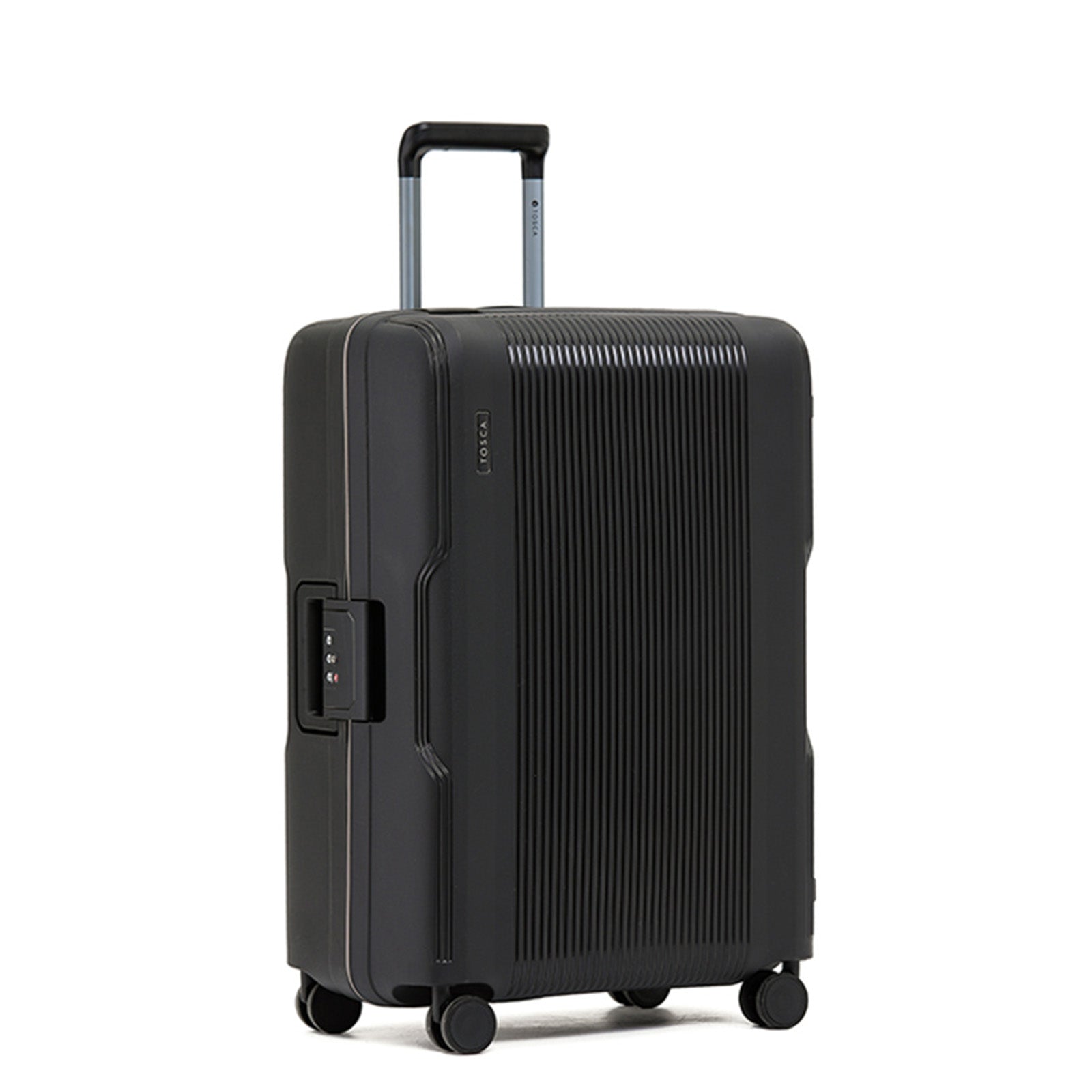 Tosca-Knox-4-Wheel-66cm-Medium-Suitcase-Black-Angle