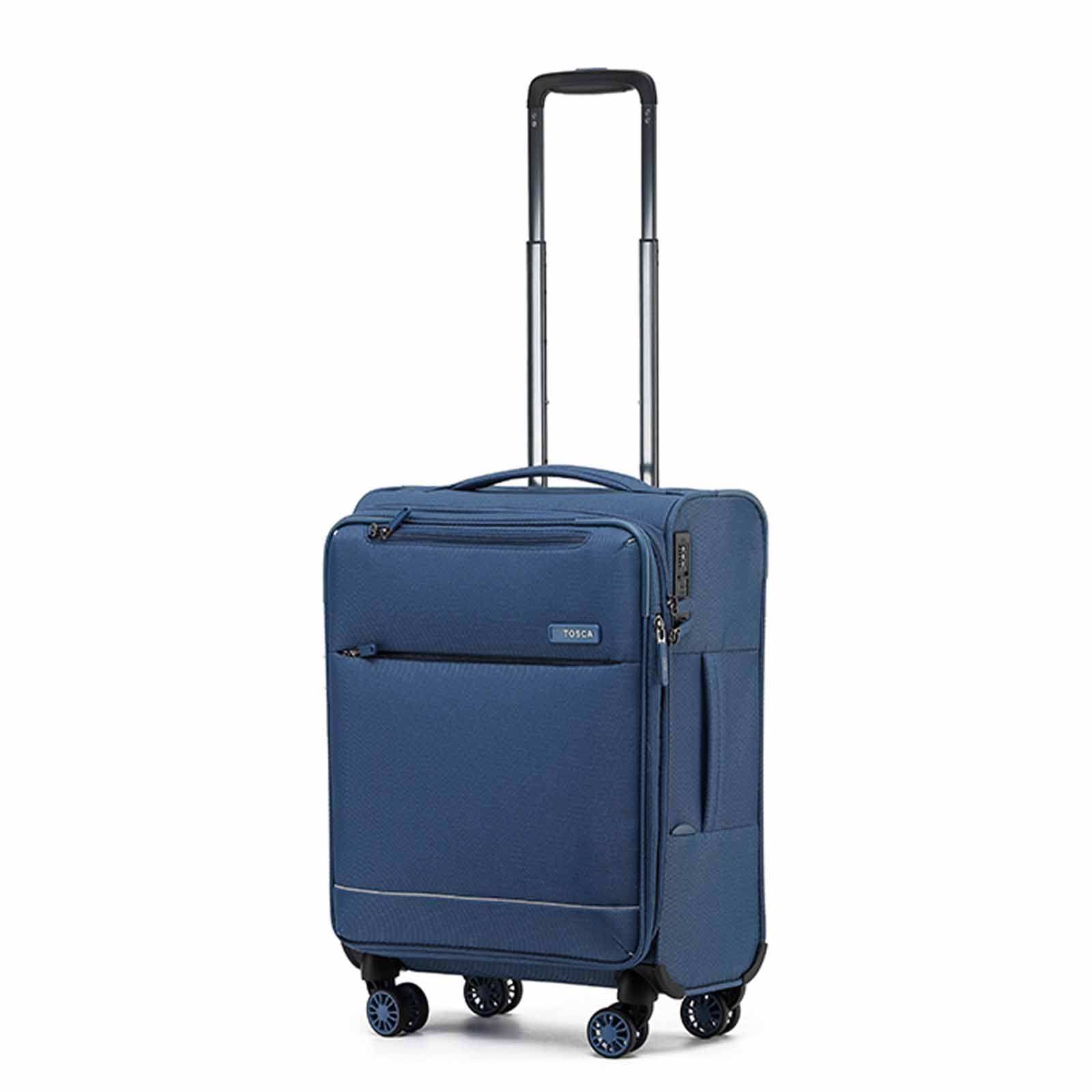 Tosca-So-Lite-4w-54cm-Carry-On-Suitcase-Blue-Side