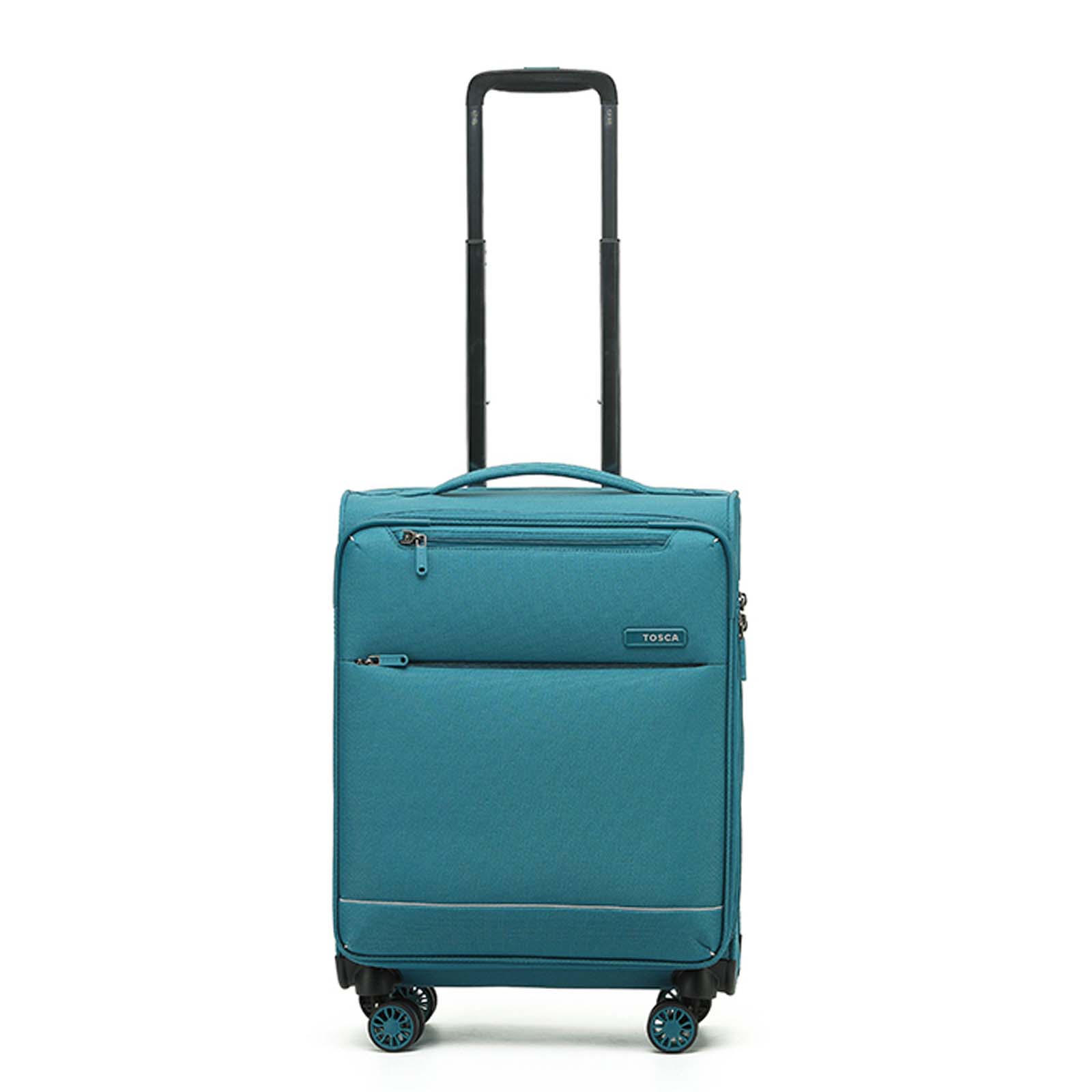 Tosca-So-Lite-4w-54cm-Carry-On-Suitcase-Teal-Front