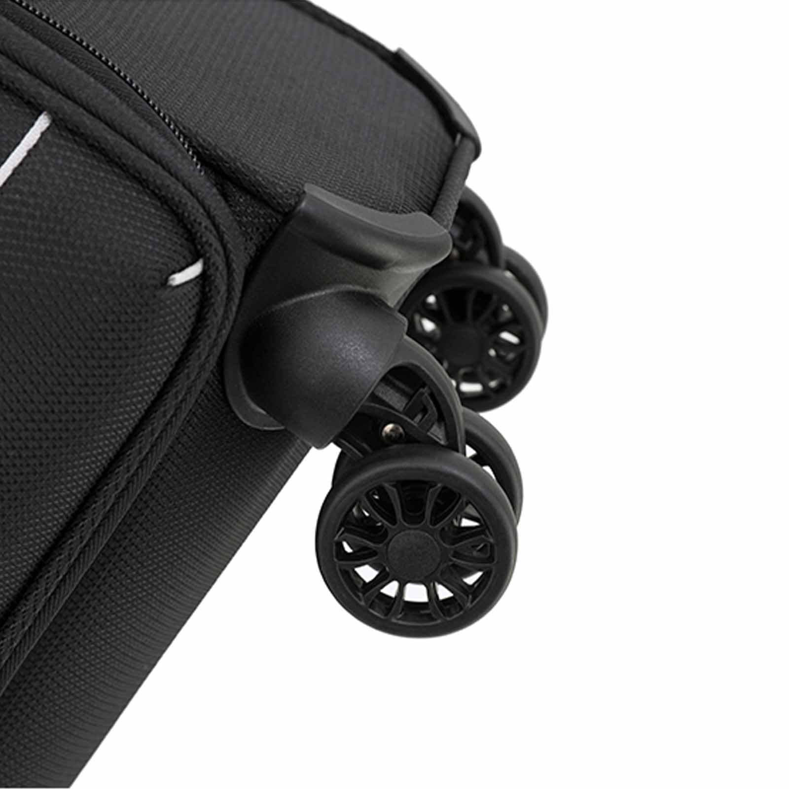 Tosca-So-Lite-4w-67cm-Medium-Suitcase-Black-Wheel