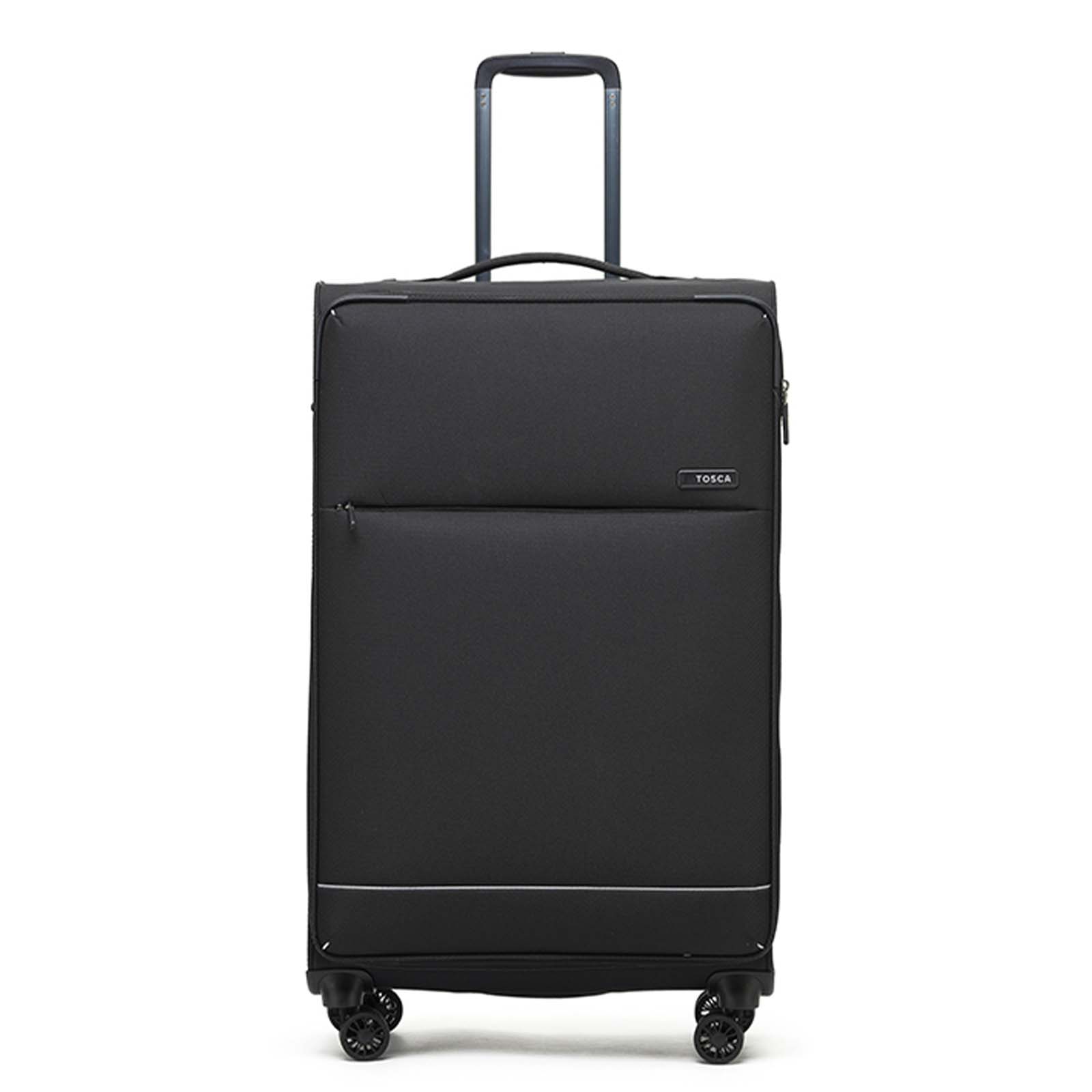 Tosca-So-Lite-4w-79cm-Large-Suitcase-Black-Front