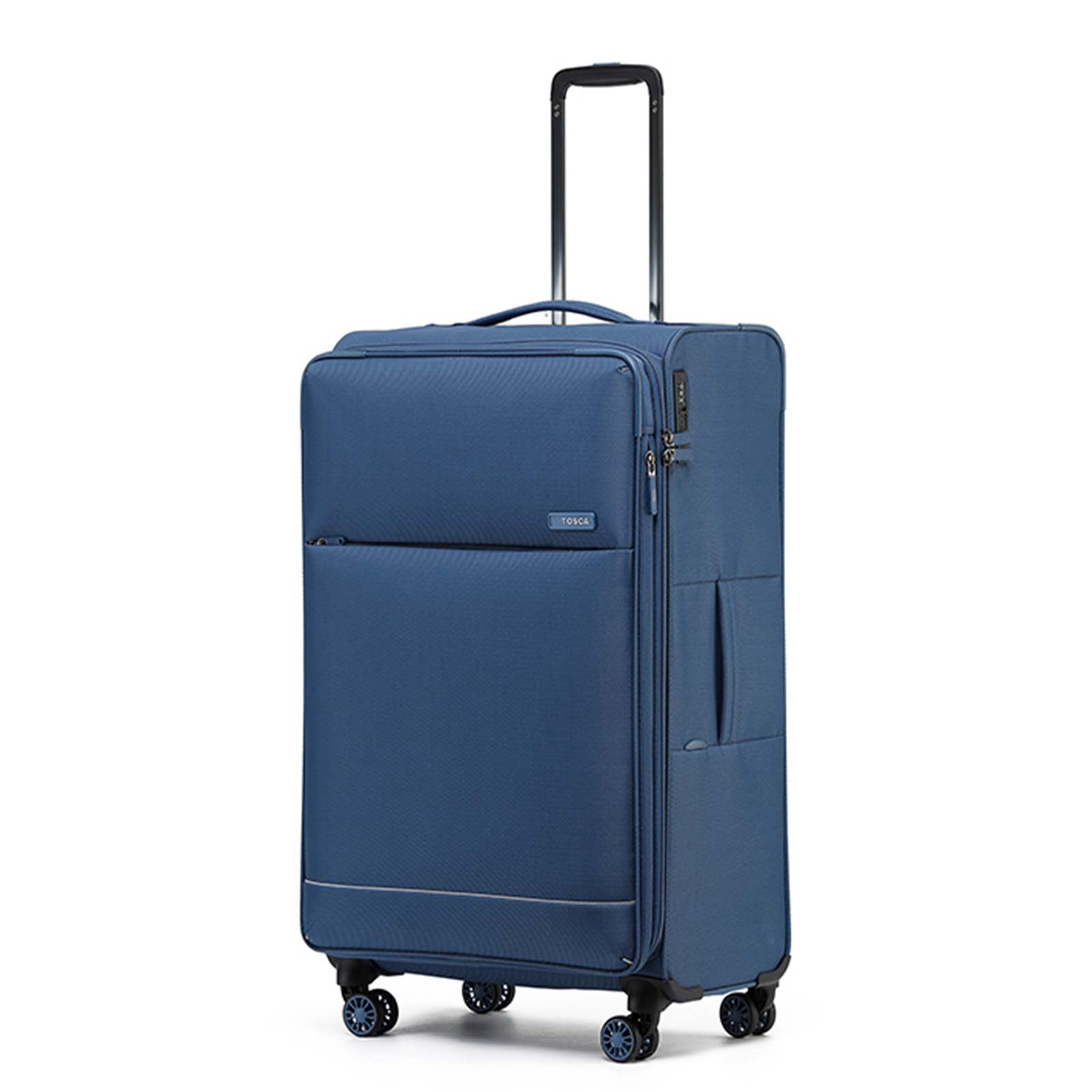 Tosca-So-Lite-4w-79cm-Large-Suitcase-Blue-Side