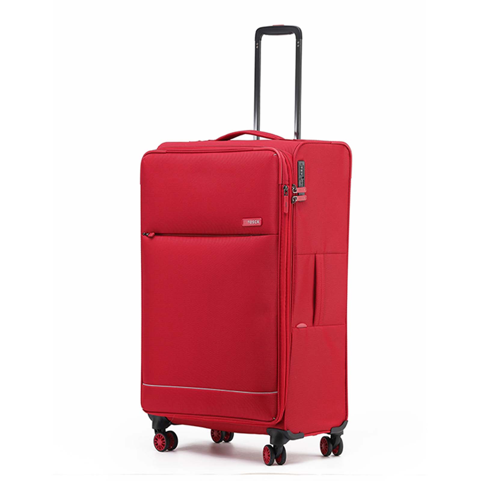 Tosca-So-Lite-4w-79cm-Large-Suitcase-Red-Side