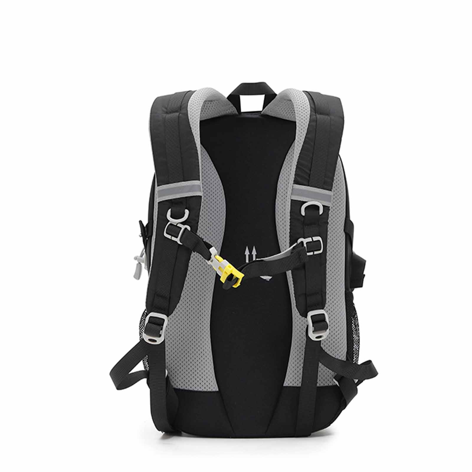 Tosca-Sports-Backpack-20l-Black-Back