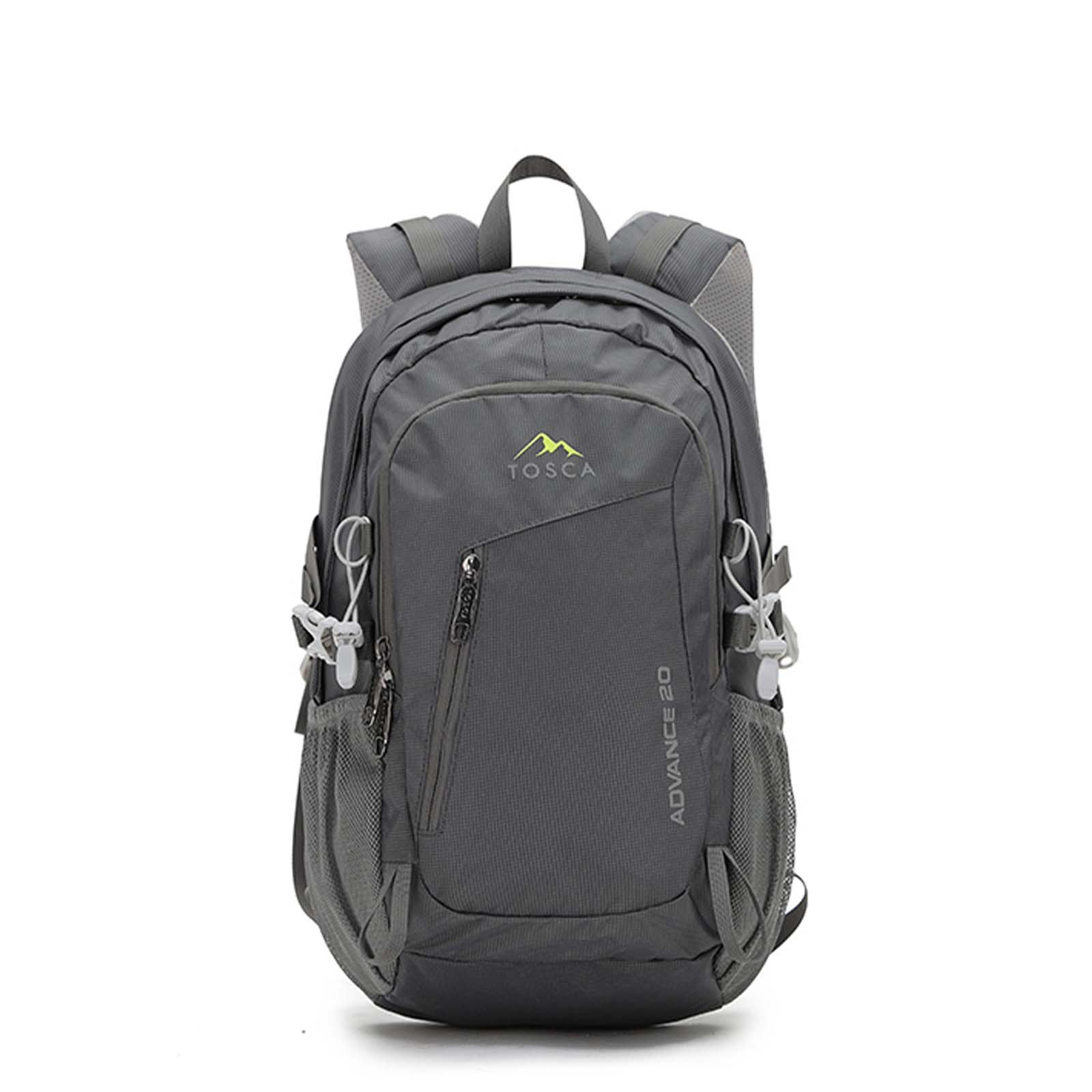 Tosca-Sports-Backpack-20l-Grey-Front