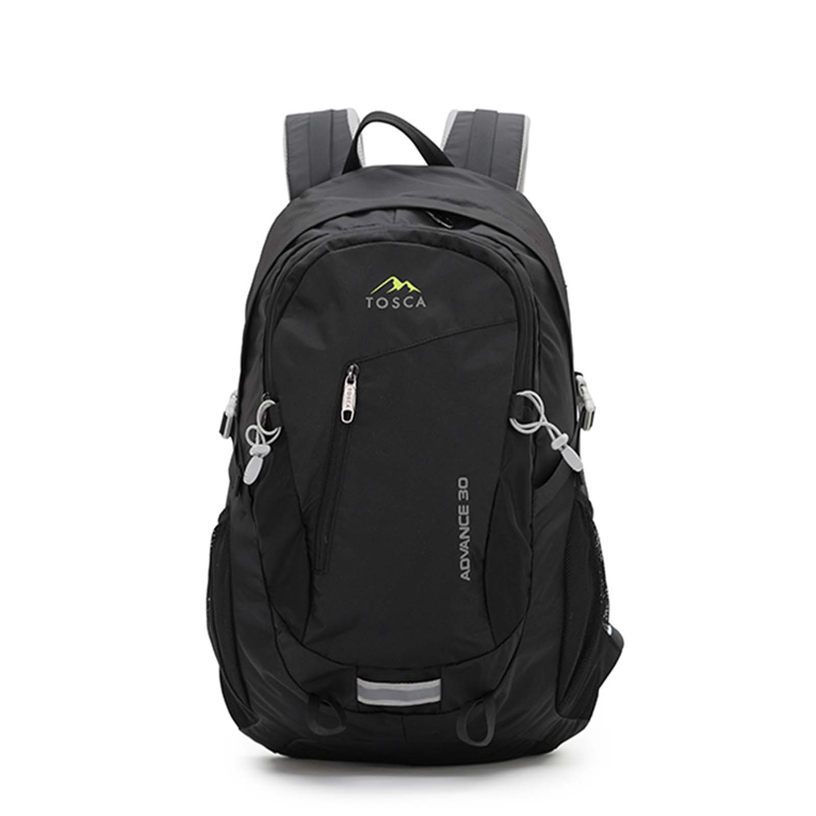 Tosca-Sports-Backpack-30l-Black-Front