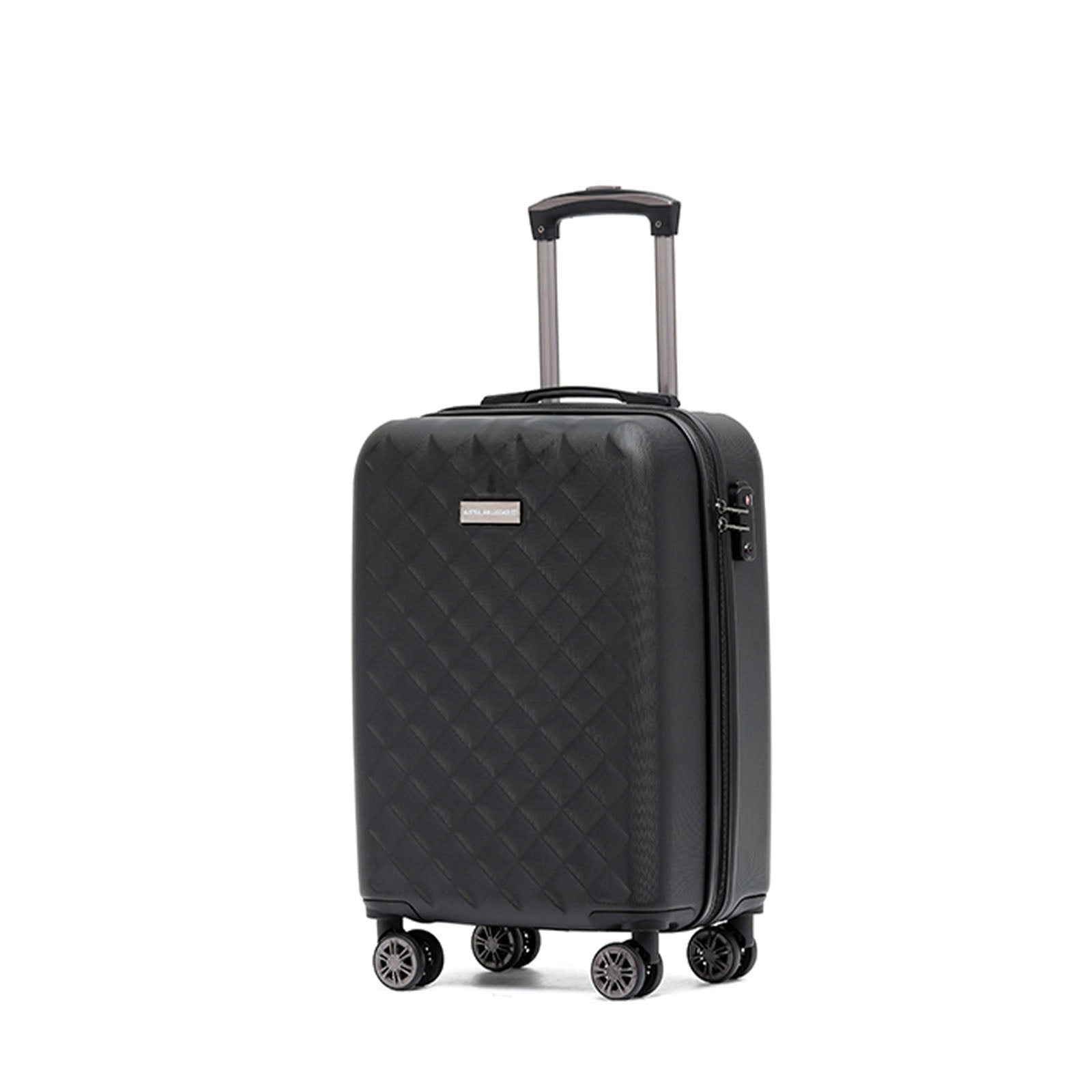 Tosca-Venice-20-Inch-Carry-On-Suitcase-Black-Side