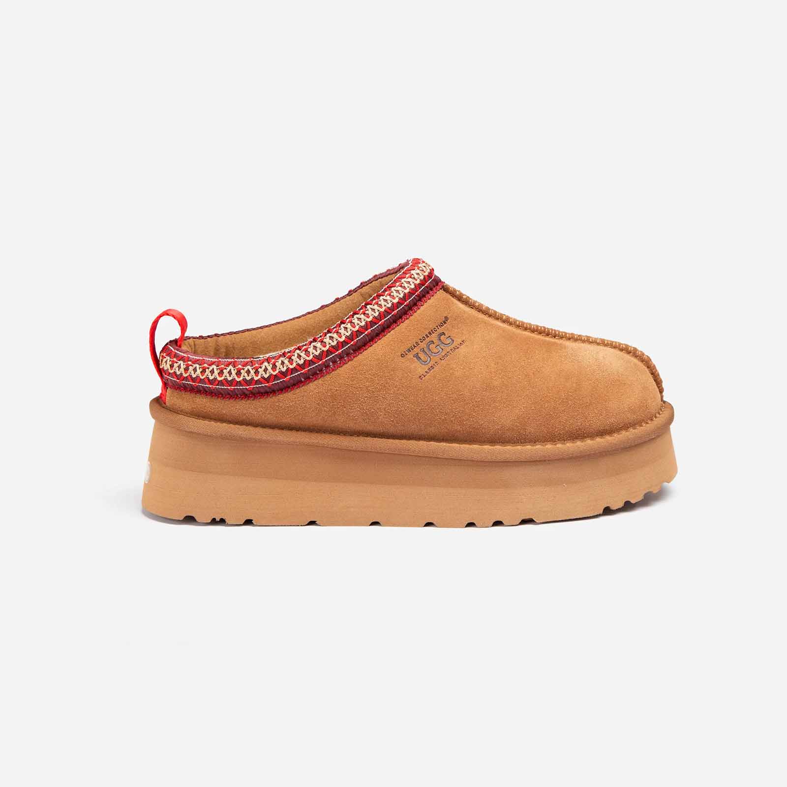 Ugg-Slipper-Ladies-Platform-Sydney-Chestnut-Red-Outside