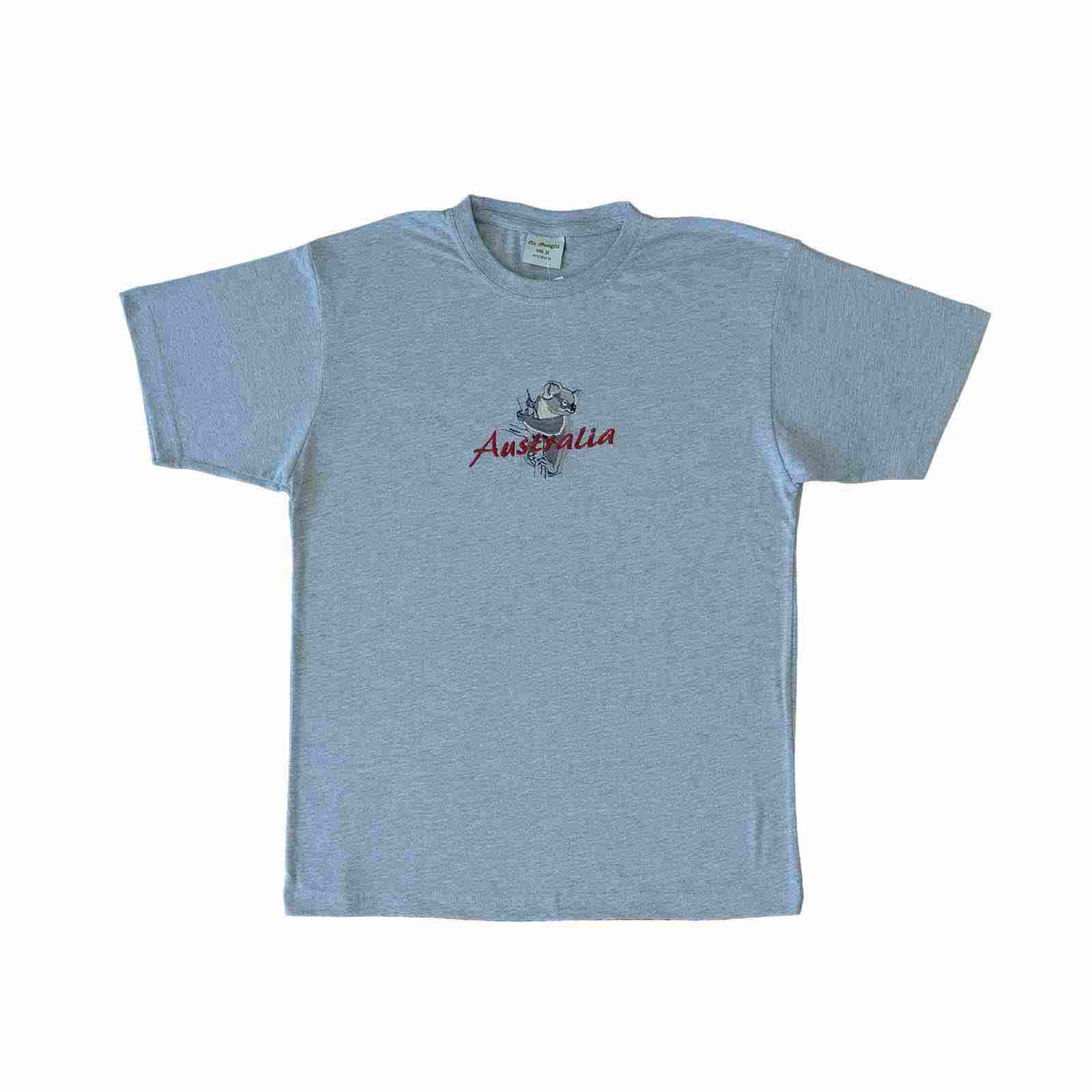 Unisex T-Shirt Koala in Tree Grey L