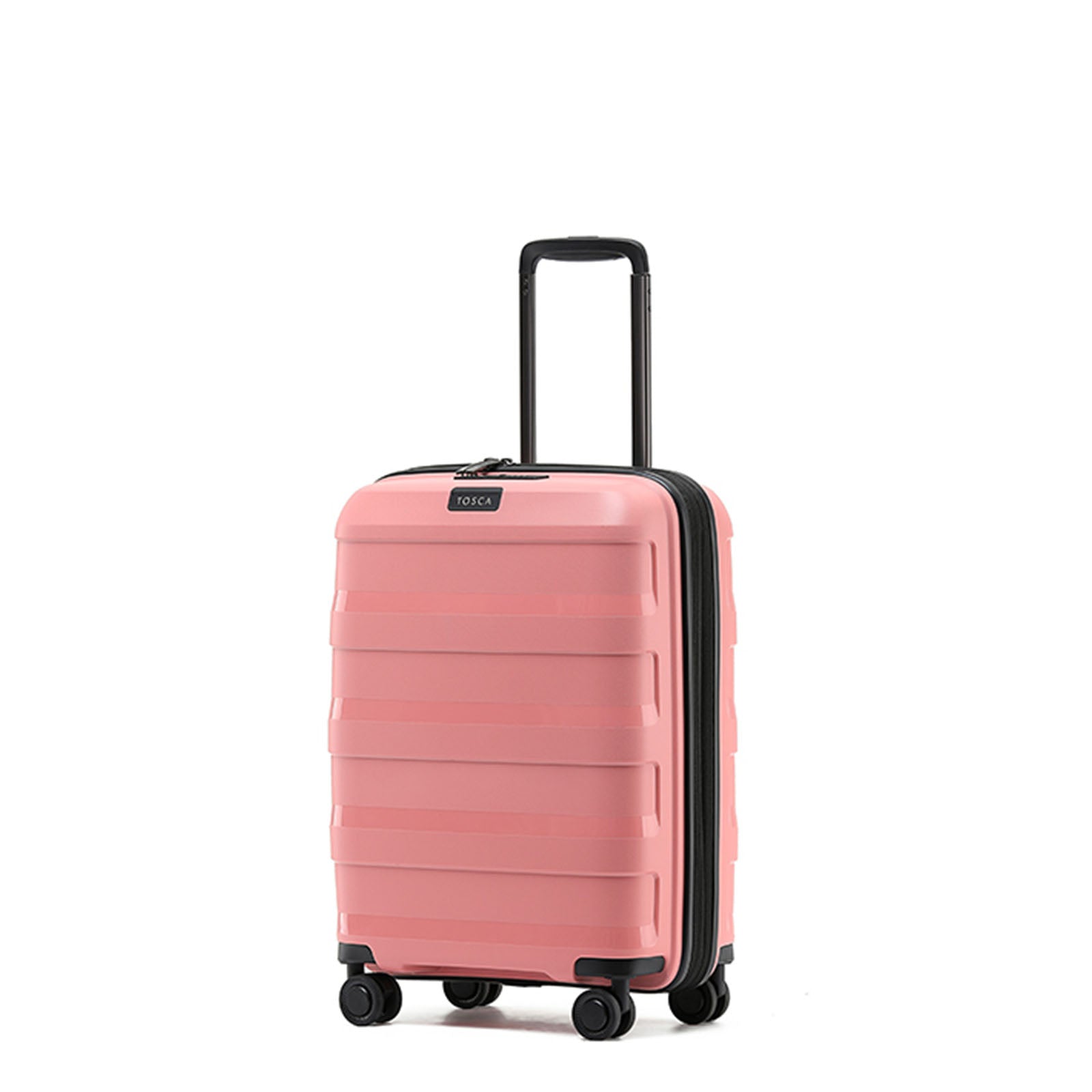 Tosca Comet 4 Wheel 55cm Carry-On Suitcase Coral