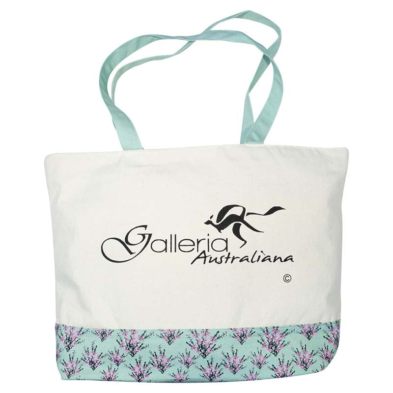 Cotton-Canvas Shopping Bag Melbourne-Lifestyle City 48x33cm