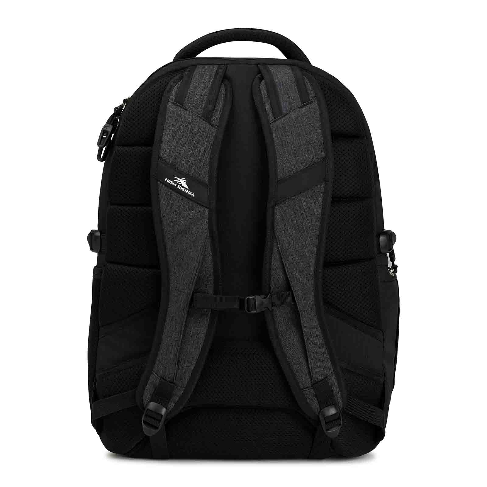 High Sierra Jarvis 15 Inch Laptop Backpack Deep Black