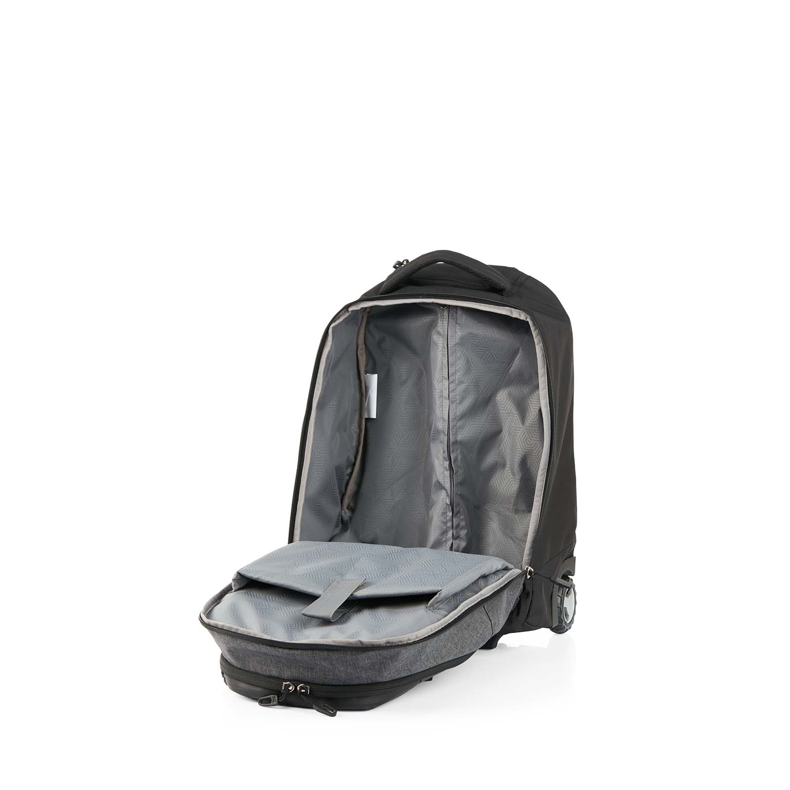 High Sierra Jarvis Pro 15.6 Inch Wheeled Laptop Backpack Black