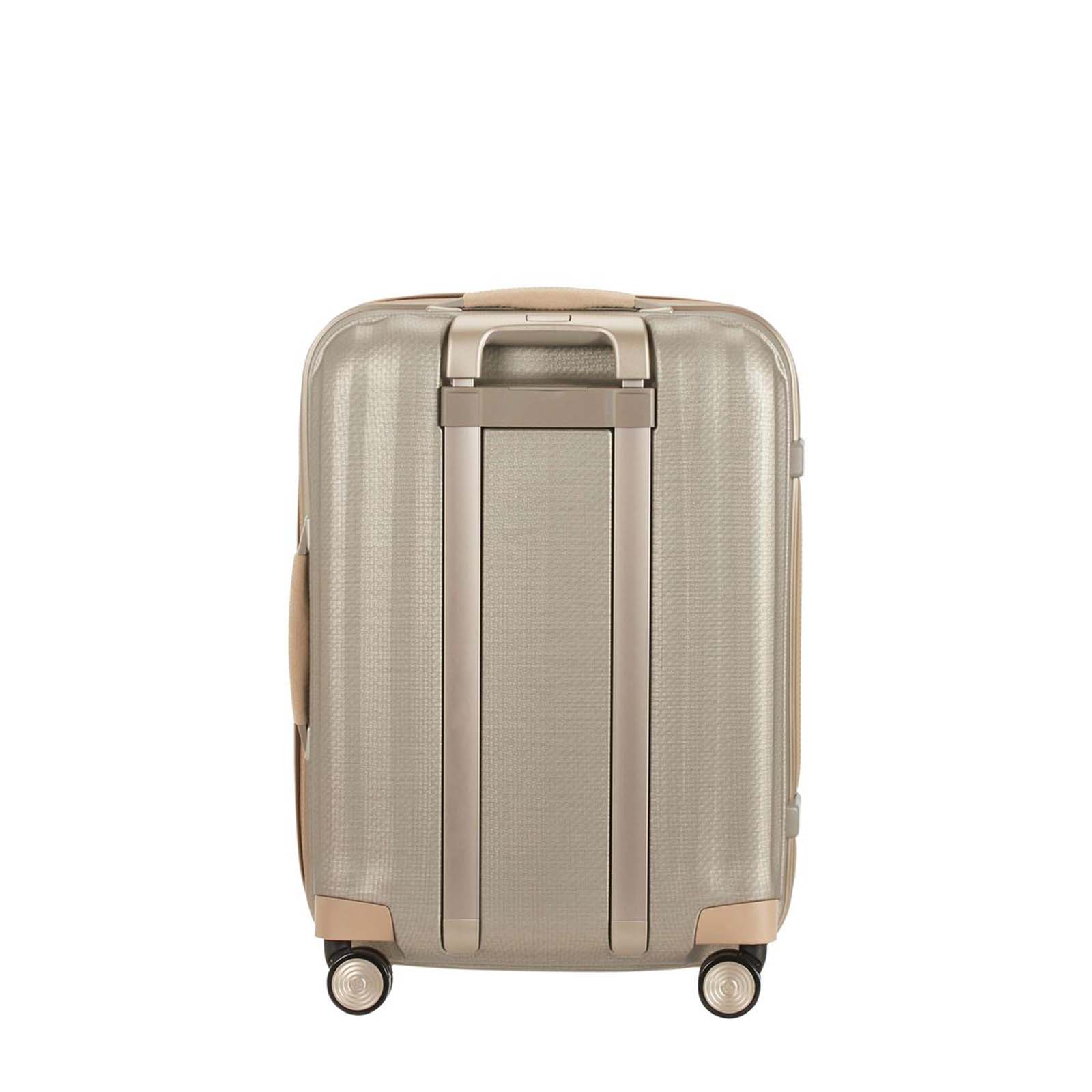 Samsonite-Lite-Cube-Prime-55cm-Suitcase-Ivory-Gold-Back