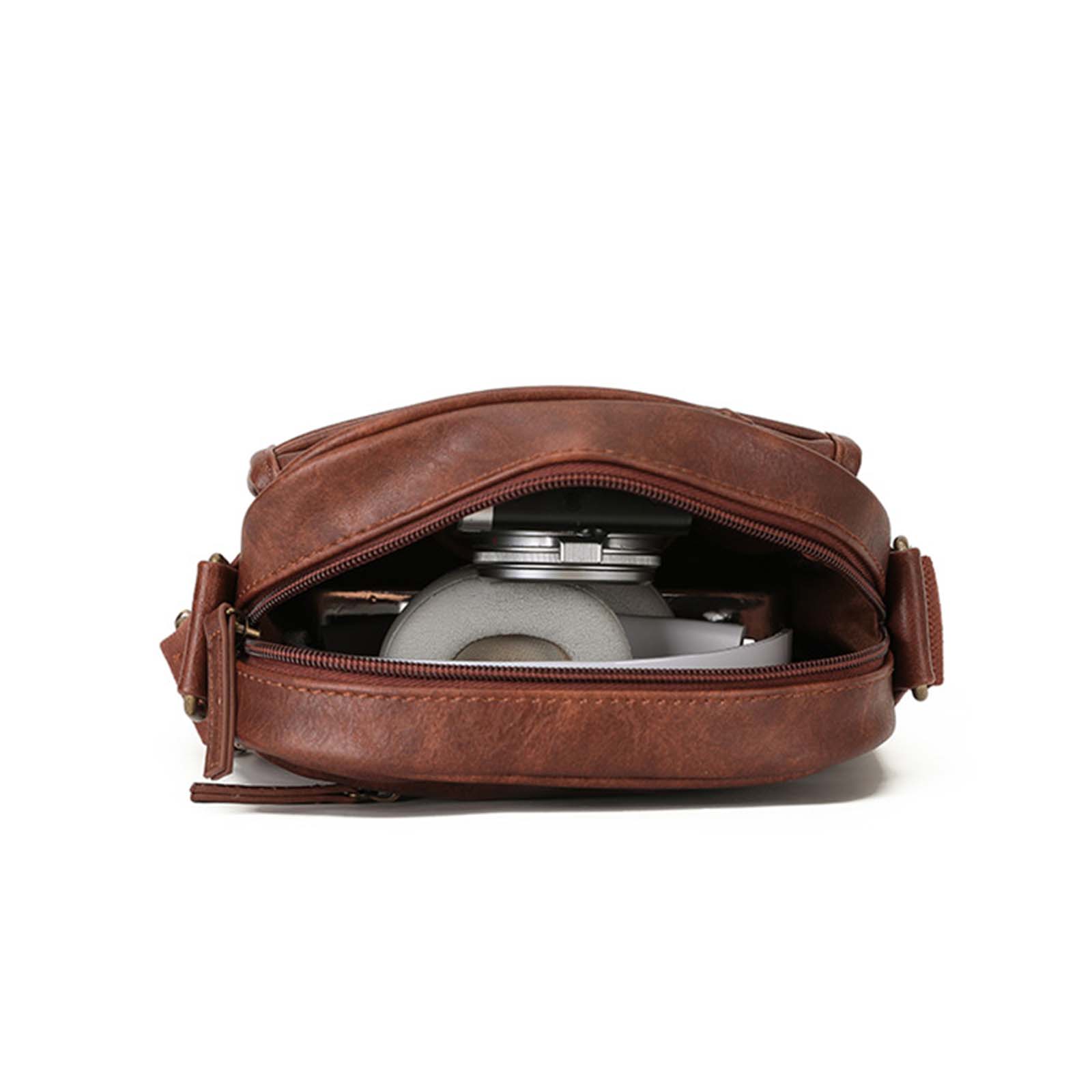 tosca-vl-crossover-bag-with-pocket-brown-open